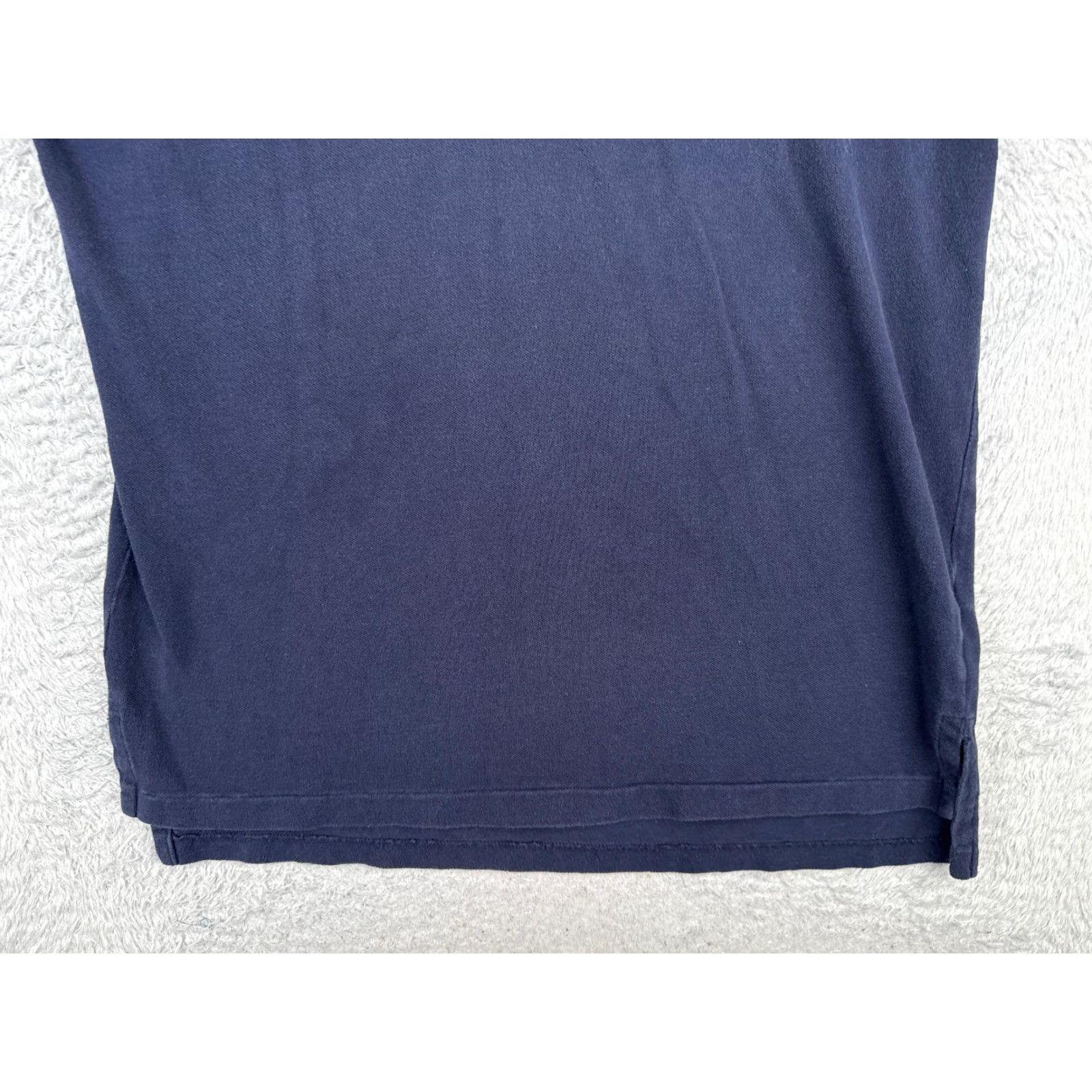 Ralph Lauren VINTAGE Ralph Lauren Polo Shirt Men XL Blue 100% Cotton Jersey Polo Shirt Men's Polo Blue XL Ralph Lauren Shirt Polo Shirt Blue XL 100% Cotton Jersey Size US XL / EU 56 / 4 - 5 Thumbnail