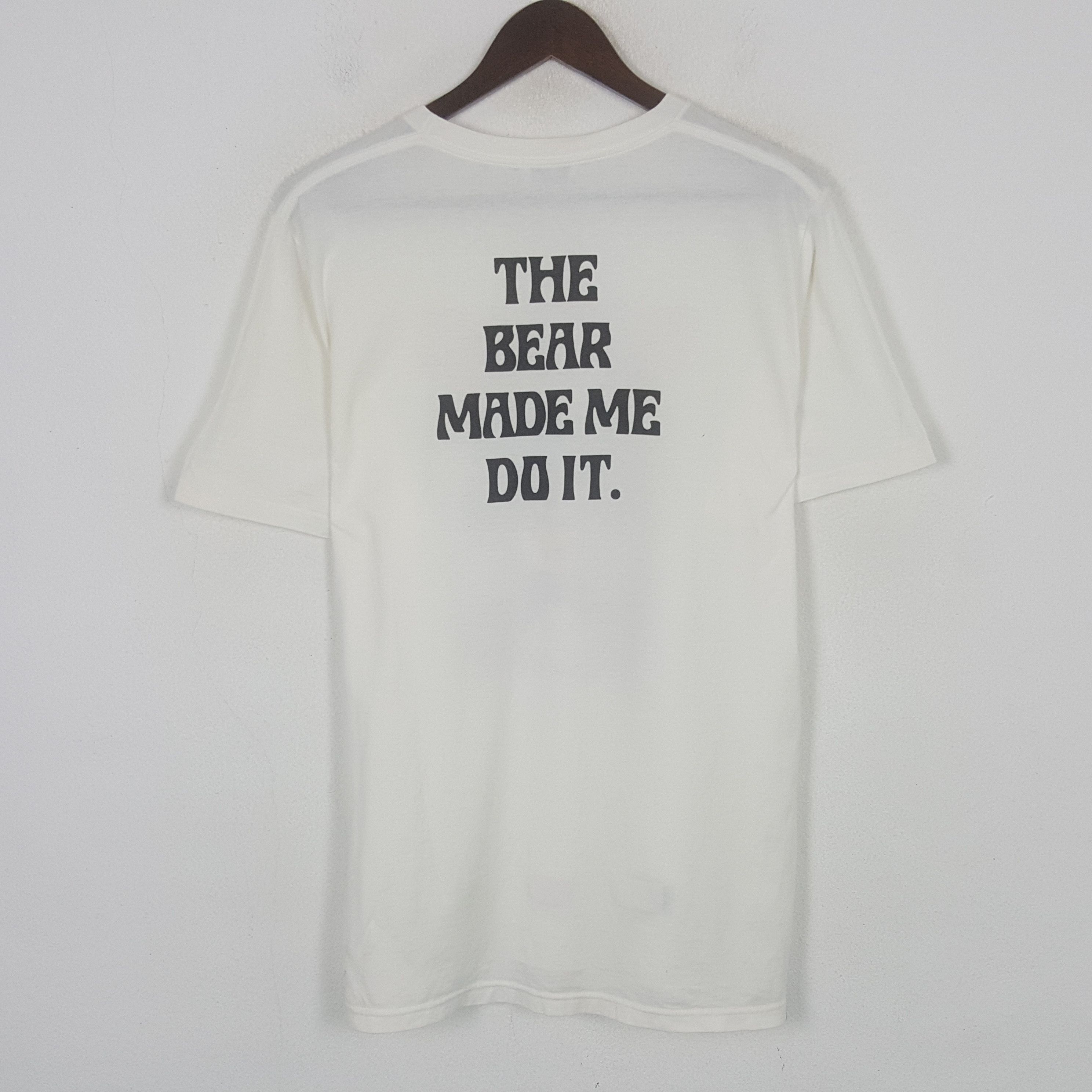 Hysteric Glamour Vintage Hysteric Glamour Bear Japanese Tshirt Size US M / EU 48-50 / 2 - 3 Thumbnail