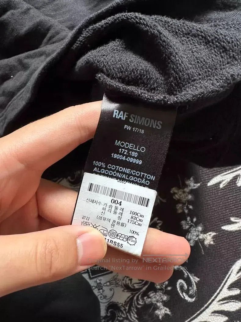 Raf Simons Raf Simons FW17 Asymmetric Sleeve Hoodie . Size US L / EU 52-54 / 3 - 4 Thumbnail