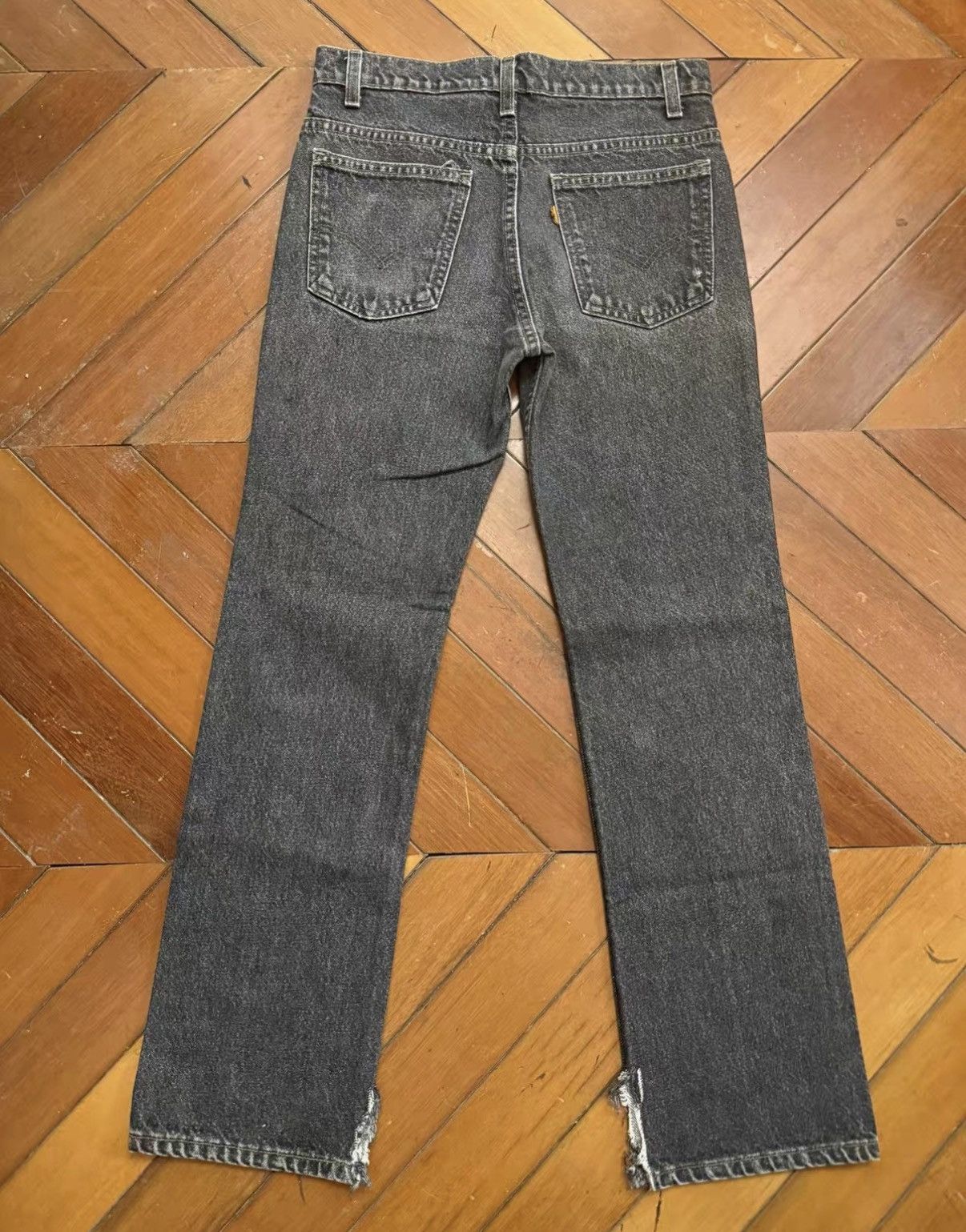 Levi's Vintage Levi's 505 Black Jeans Size US 30 / EU 46 - 2 Thumbnail