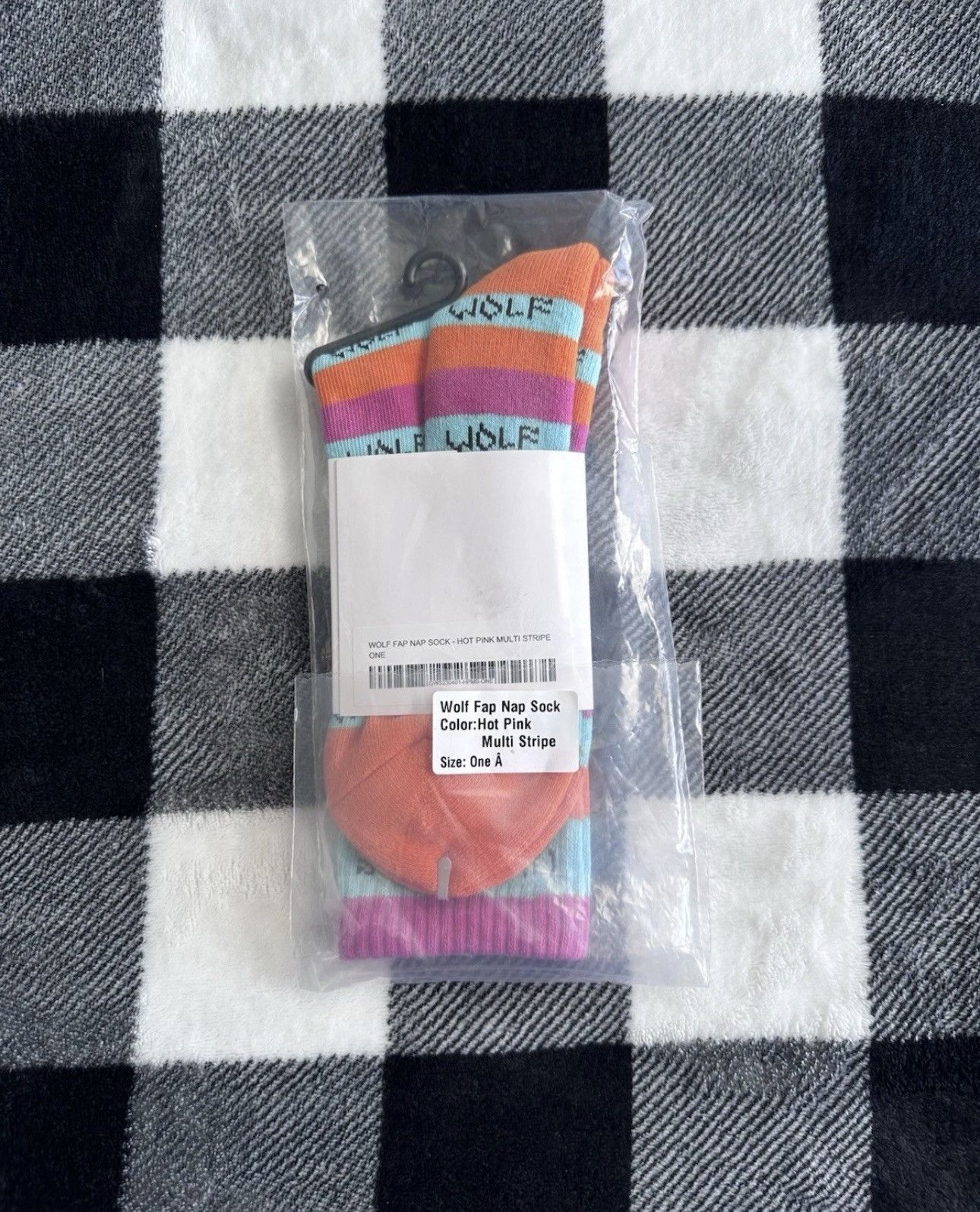 Golf Wang Golf Wang Wolf Striped Socks 10YR New! Size ONE SIZE - 2 Thumbnail