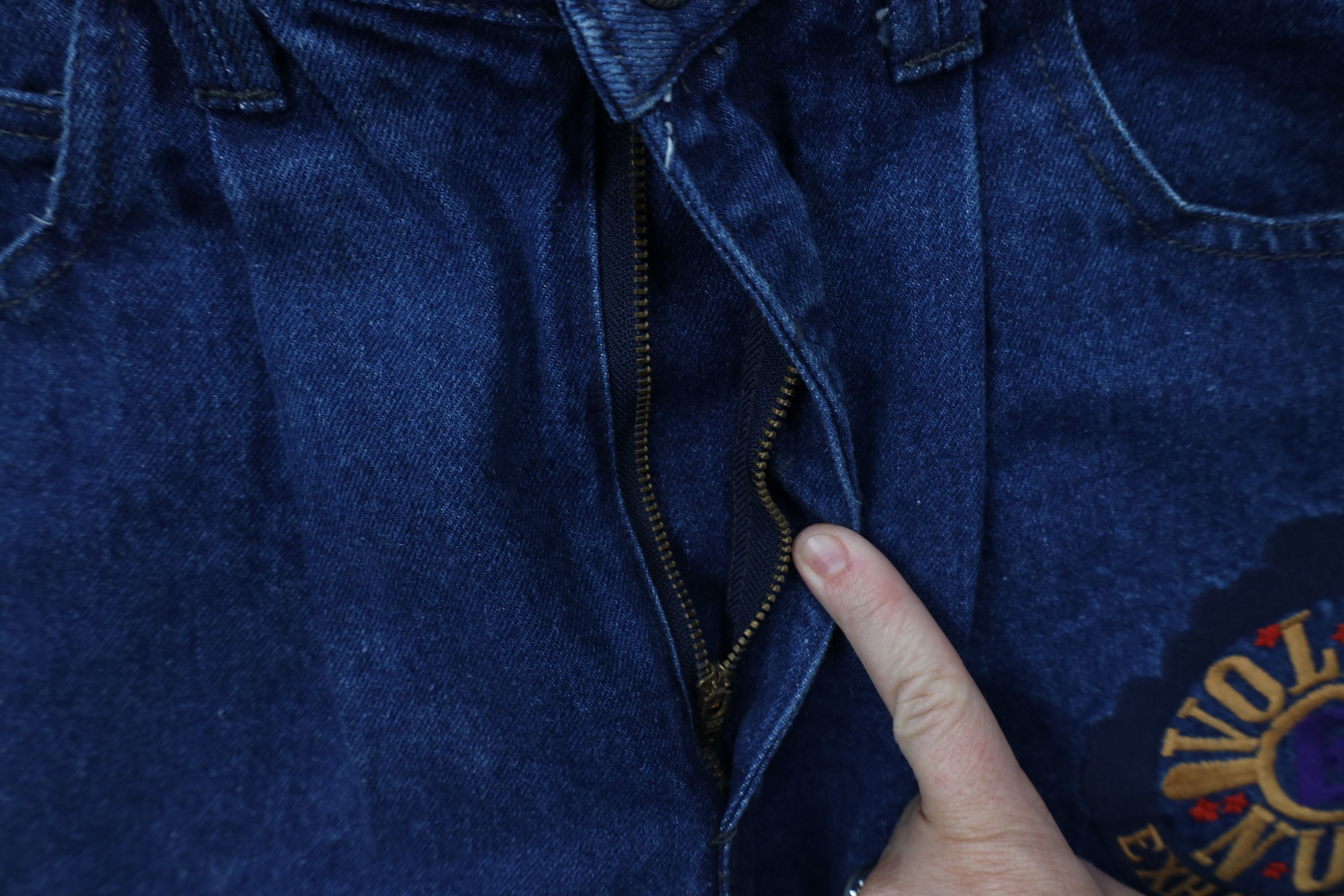 Vintage Deadstock Vintage 90s Streetwear Skateboard Jeans 8 Ball Size US 32 / EU 48 - 8 Thumbnail