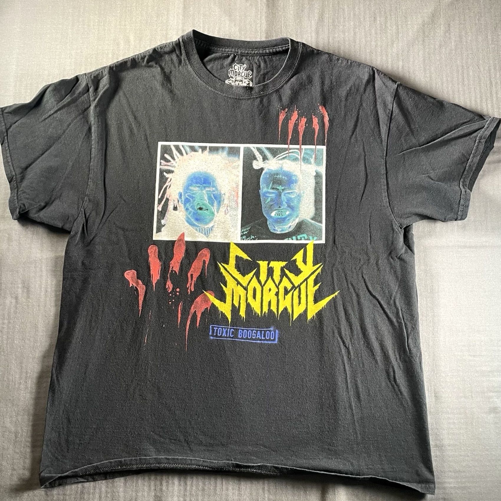 Vintage VINTAGE City Morgue Shirt Mens XL Band My Bloody America Tour Toxic Boogaloo Size US XL / EU 56 / 4 - 4 Thumbnail