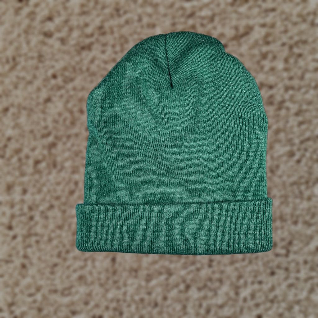 Vintage Sonoma Beanie One Size Green Knit Acrylic Polyester Blend Hats Adult Unisex Beanie Outdoor Ski Winter Fall Spring Summer Size ONE SIZE - 1 Thumbnail