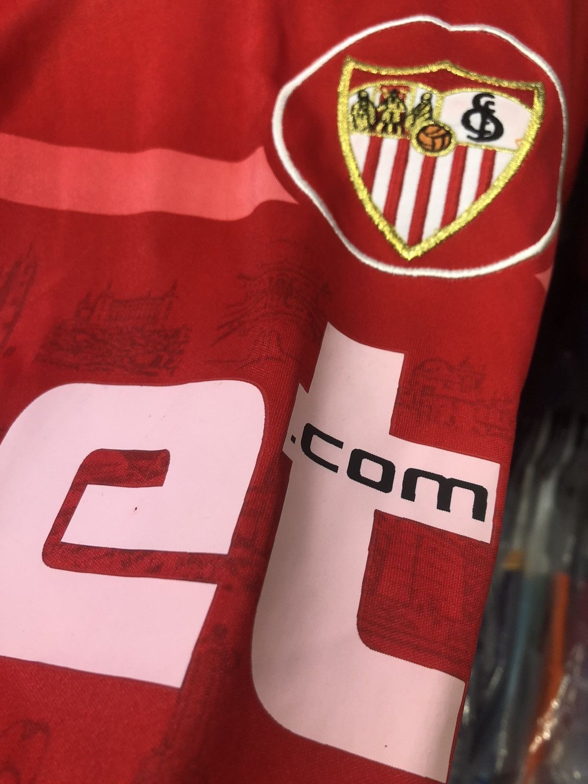 Joma × Vintage Sevilla 10/11 away shirt Size US XL / EU 56 / 4 - 6 Thumbnail