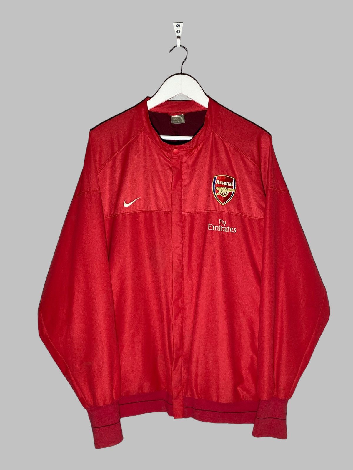 Nike Vintage Nike Arsenal Track Jacket Rare Streetwear Size US XXL / EU 58 / 5 - 1 Thumbnail