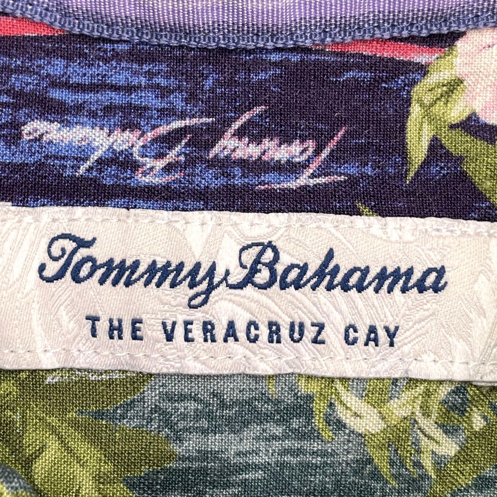 Tommy Bahama Tommy Bahama Veracruz Cay Shirt Mens XL Green Surfboard Hawaiian Aloha Viscose Size US XL / EU 56 / 4 - 2 Thumbnail