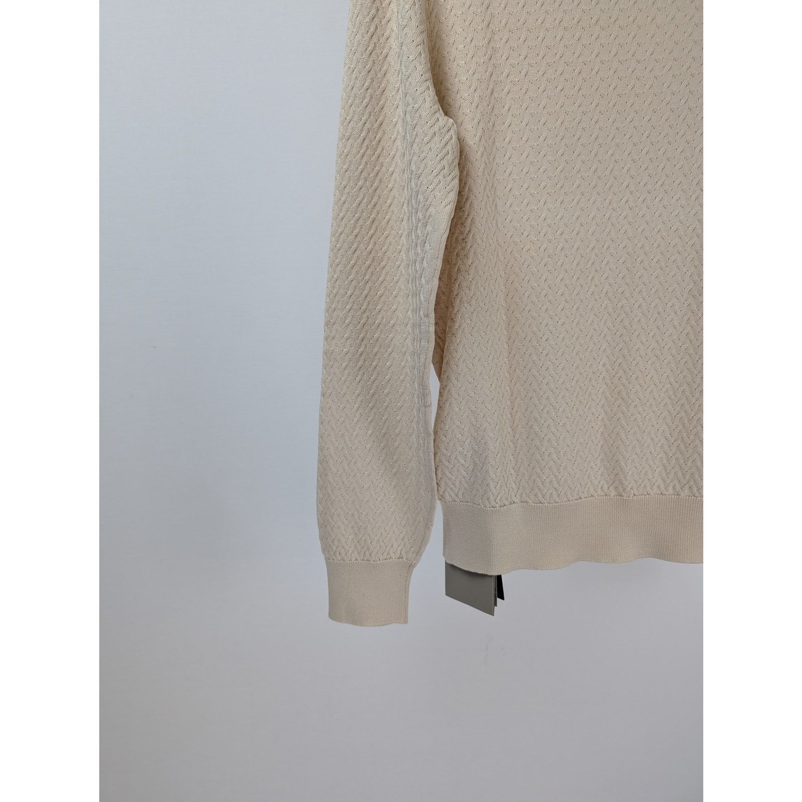 Tom Ford o1rshd1 V-Neck Sweatshirt in Beige Size US M / EU 48-50 / 2 - 10 Thumbnail