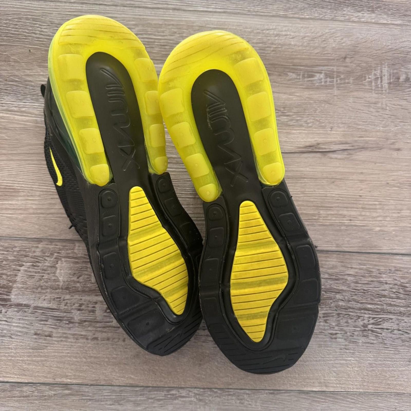 Nike NIKE • Air Max 270 "Black Volt/Oil Grey" (13M) Size US 13 / EU 46 - 6 Thumbnail