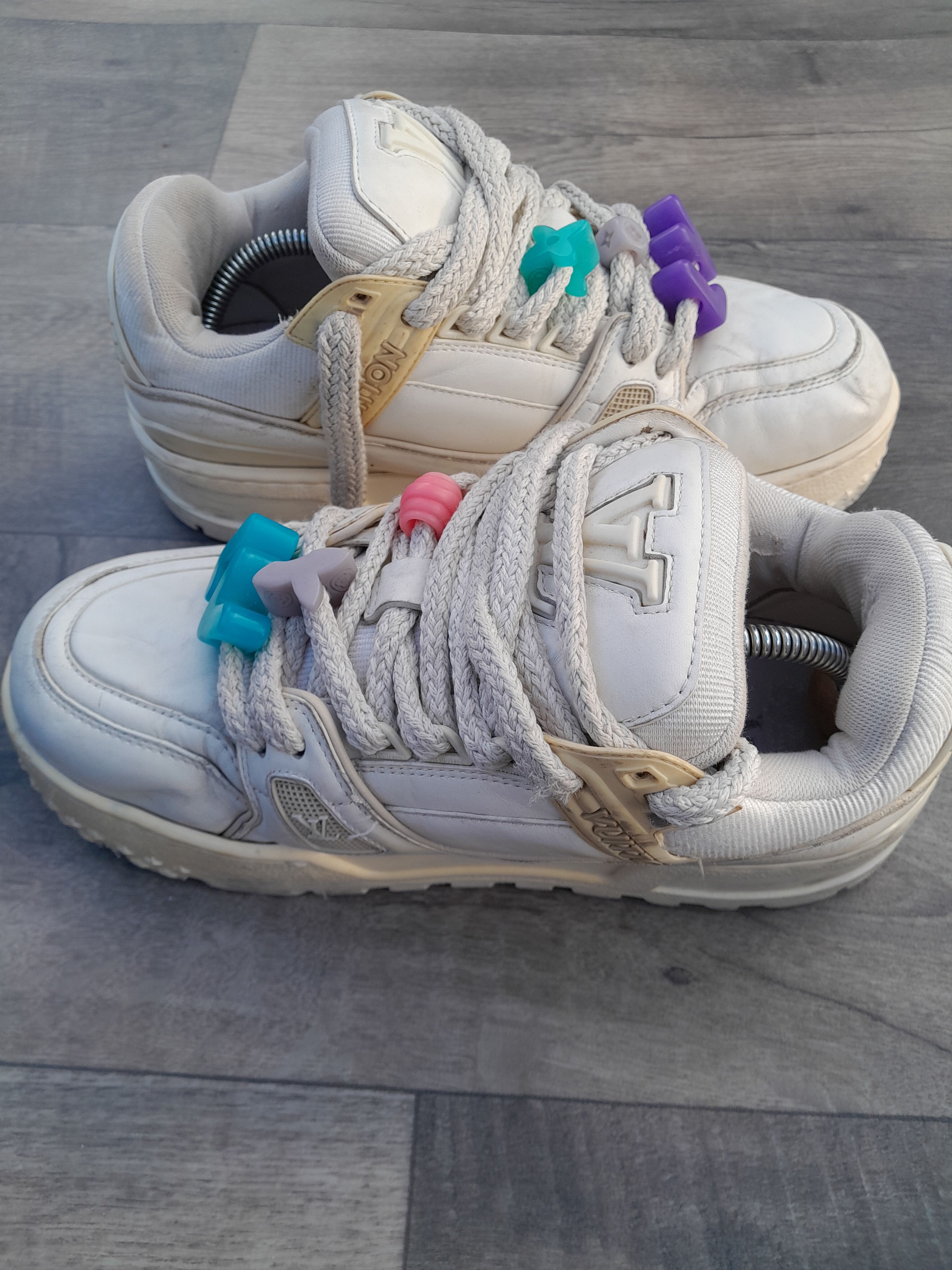 Louis Vuitton Louis Vuitton LV Trainer Maxi sneaker. Size US 7 / EU 40 - 4 Thumbnail