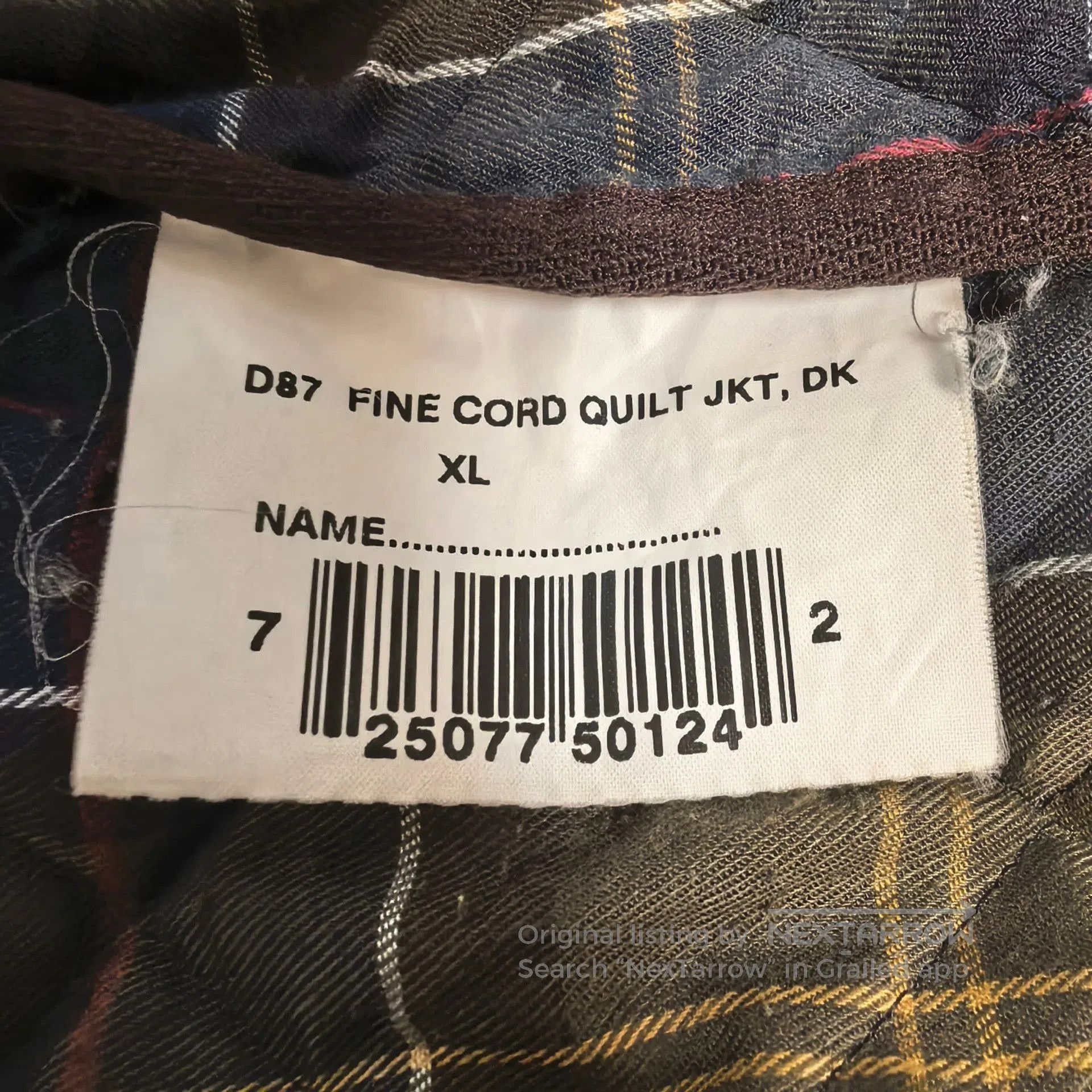 Barbour Barbour English Corduroy Quilted Jacket. Size US XL / EU 56 / 4 - 8 Thumbnail