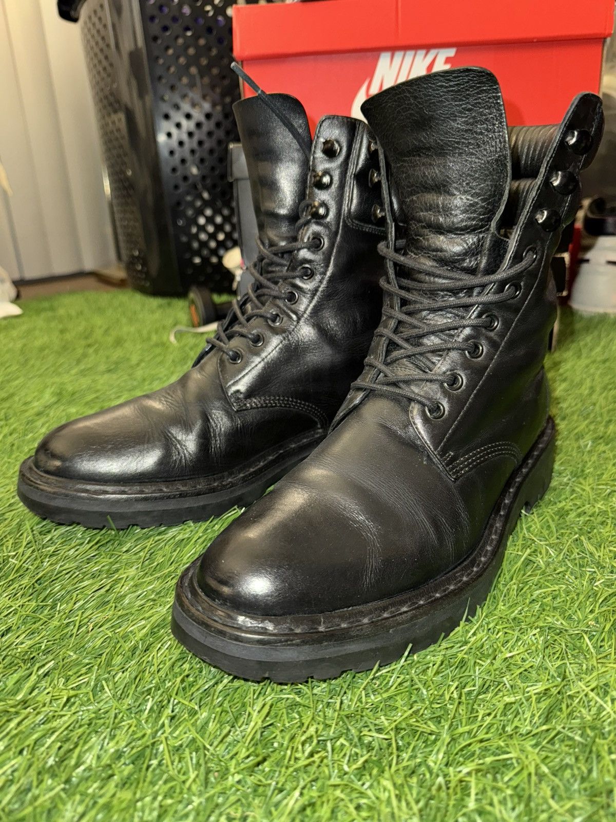 Saint Laurent Paris Saint Laurent Commando Combat Boots Size US 8.5 / EU 41-42 - 2 Thumbnail