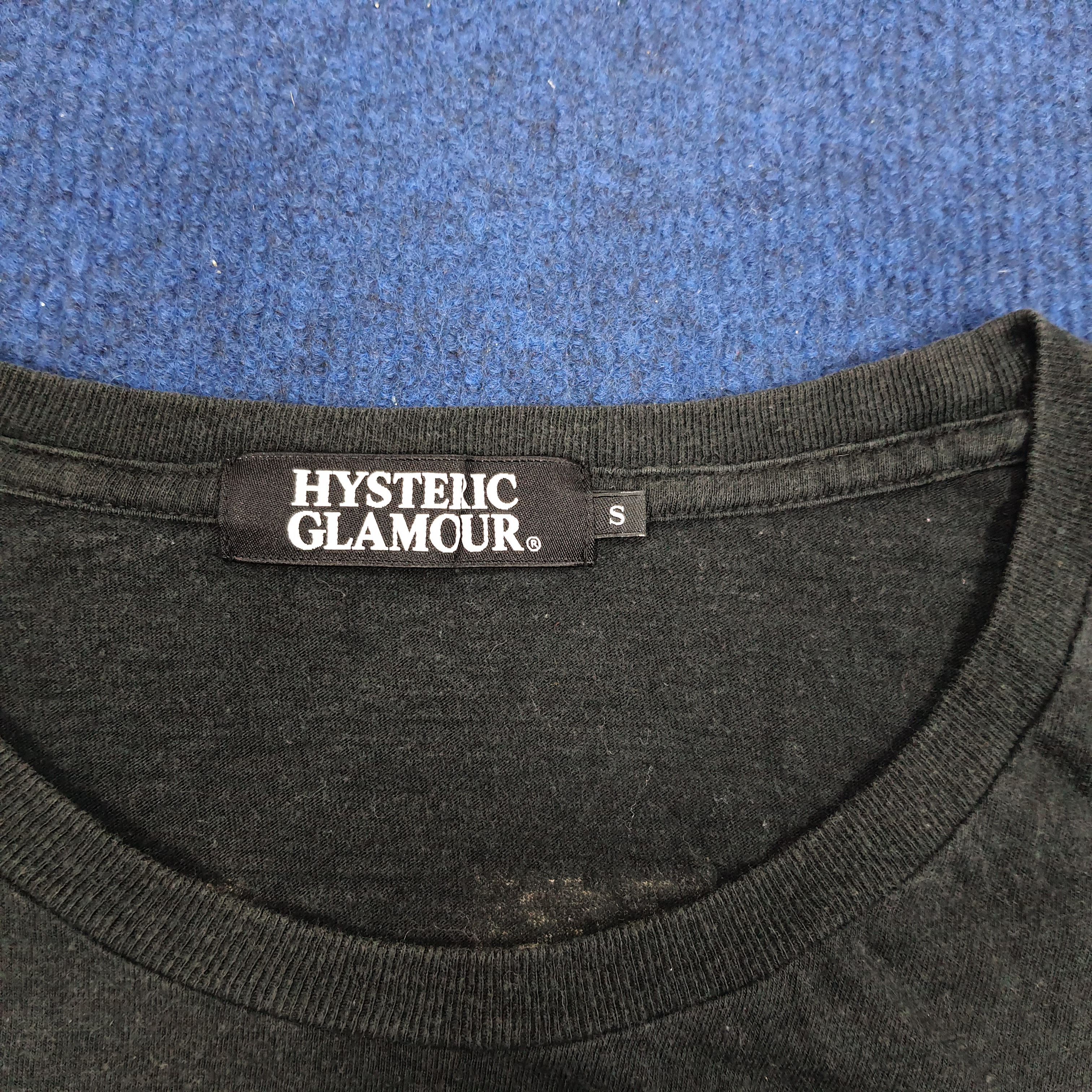Hysteric Glamour × Japanese Brand × Vintage Vintage Hysteric Glamour Japanese Brand 3Q Sleeve Tshirt Size US S / EU 44-46 / 1 - 5 Thumbnail