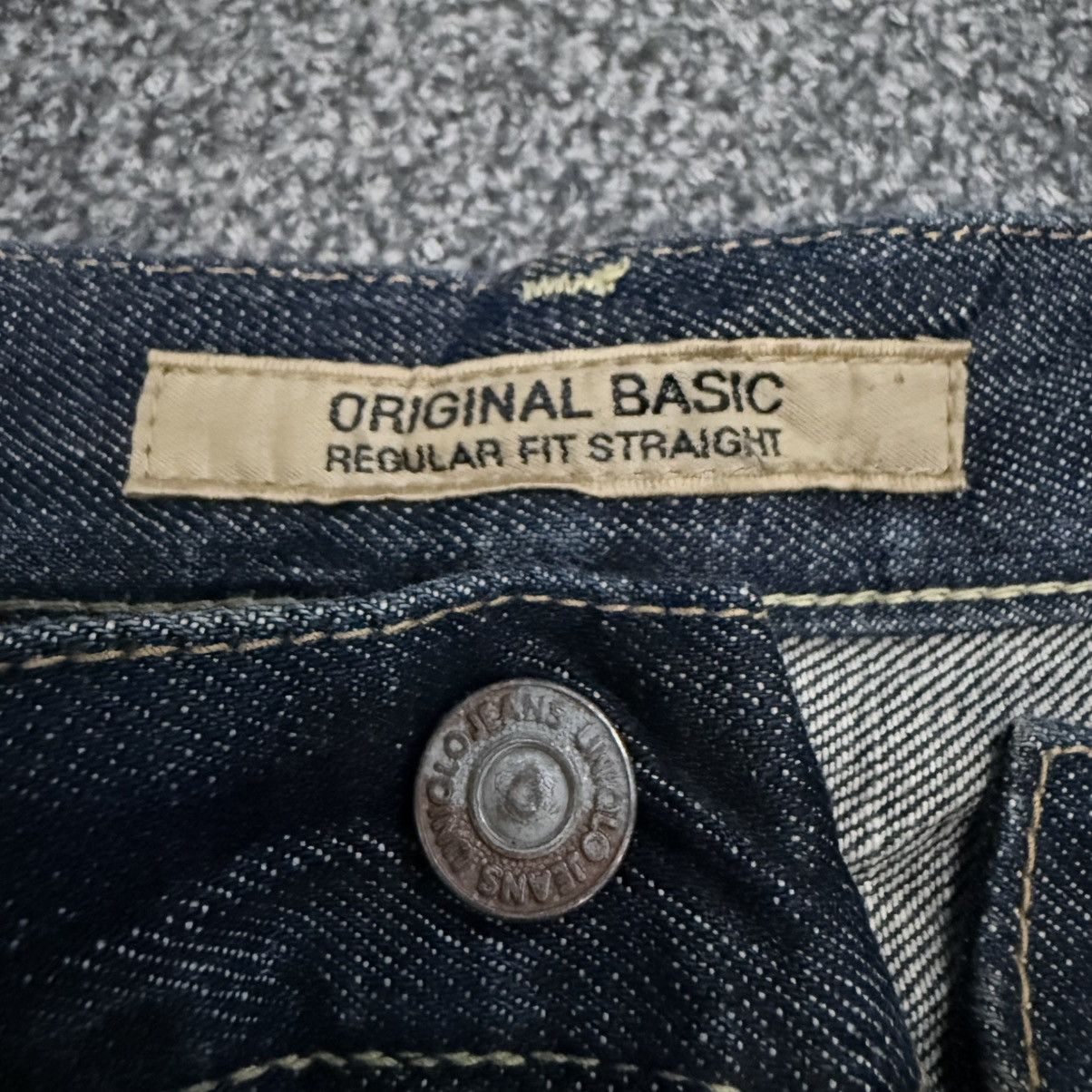 Undercover × Uniqlo 🇯🇵 Vintage 90s Japanese Denim Uniqlo S002 Streetwear Jeans Size US 30 / EU 46 - 14 Thumbnail