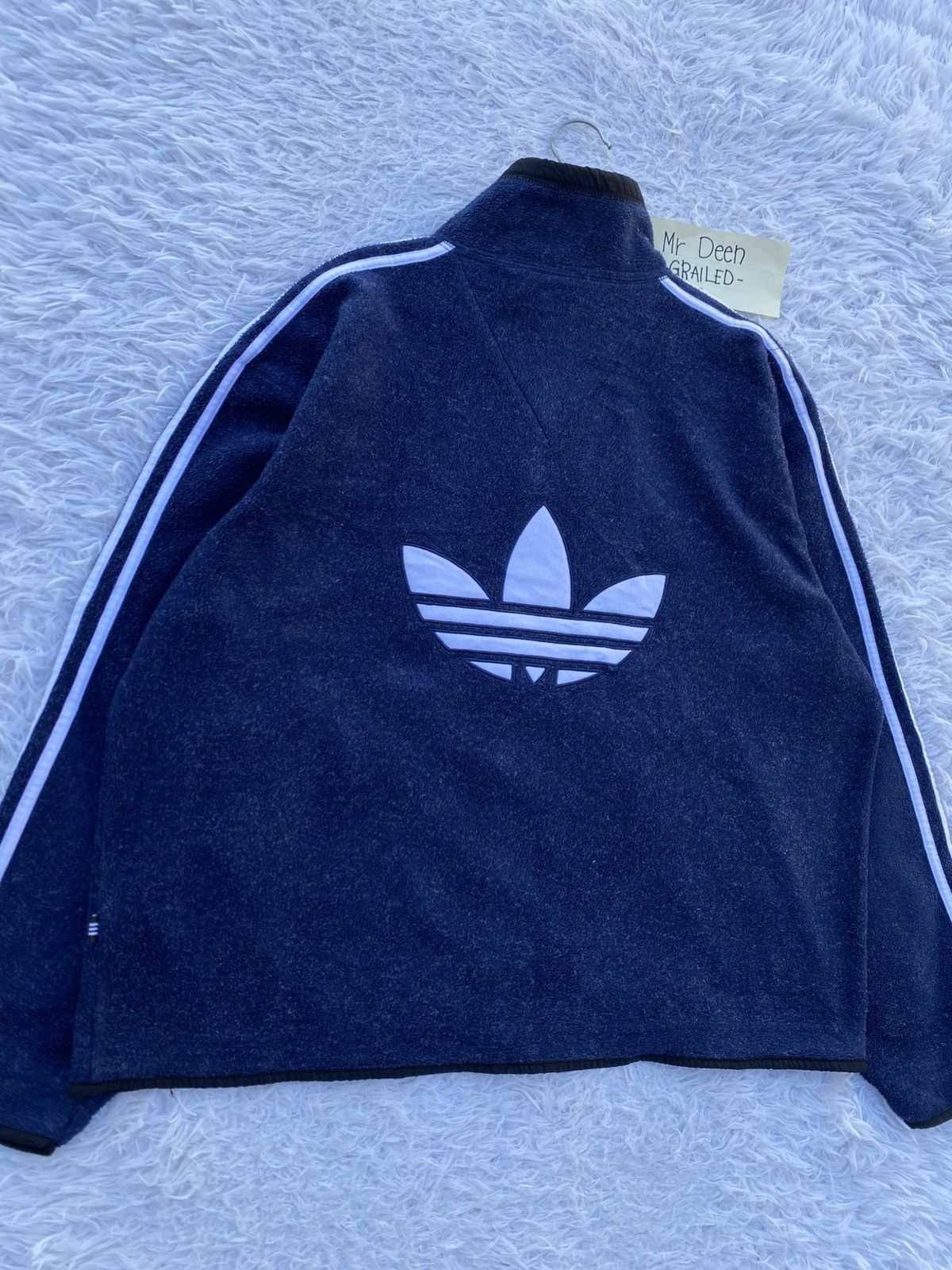 Adidas Rare ADIDAS Blue Sweater Size US L / EU 52-54 / 3 - 5 Thumbnail
