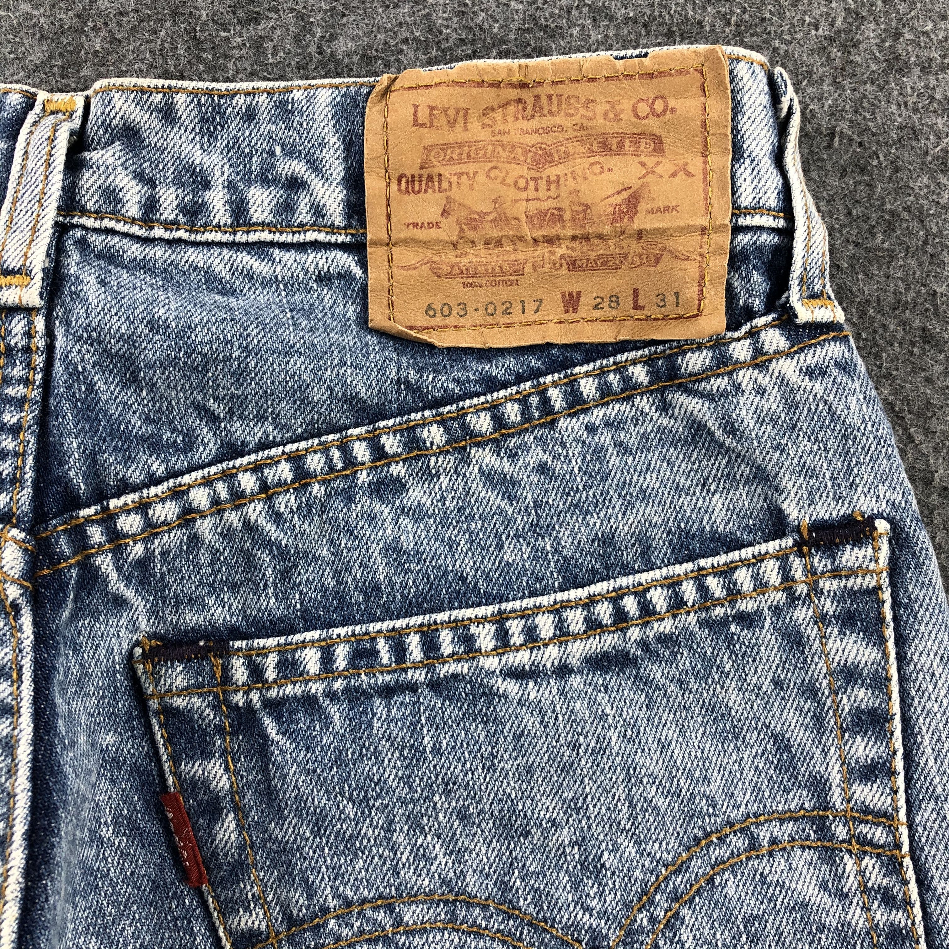 Levi's × Vintage Vintage 90s Blue Wash Levis 603 Jeans-JM1929 Size US 26 / EU 42 - 5 Thumbnail