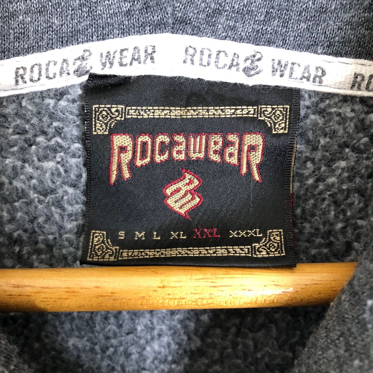 Rocawear Vintage Rocawear Ya Heard Mae Oversized Hoodie Sweater Size US XXL / EU 58 / 5 - 10 Thumbnail
