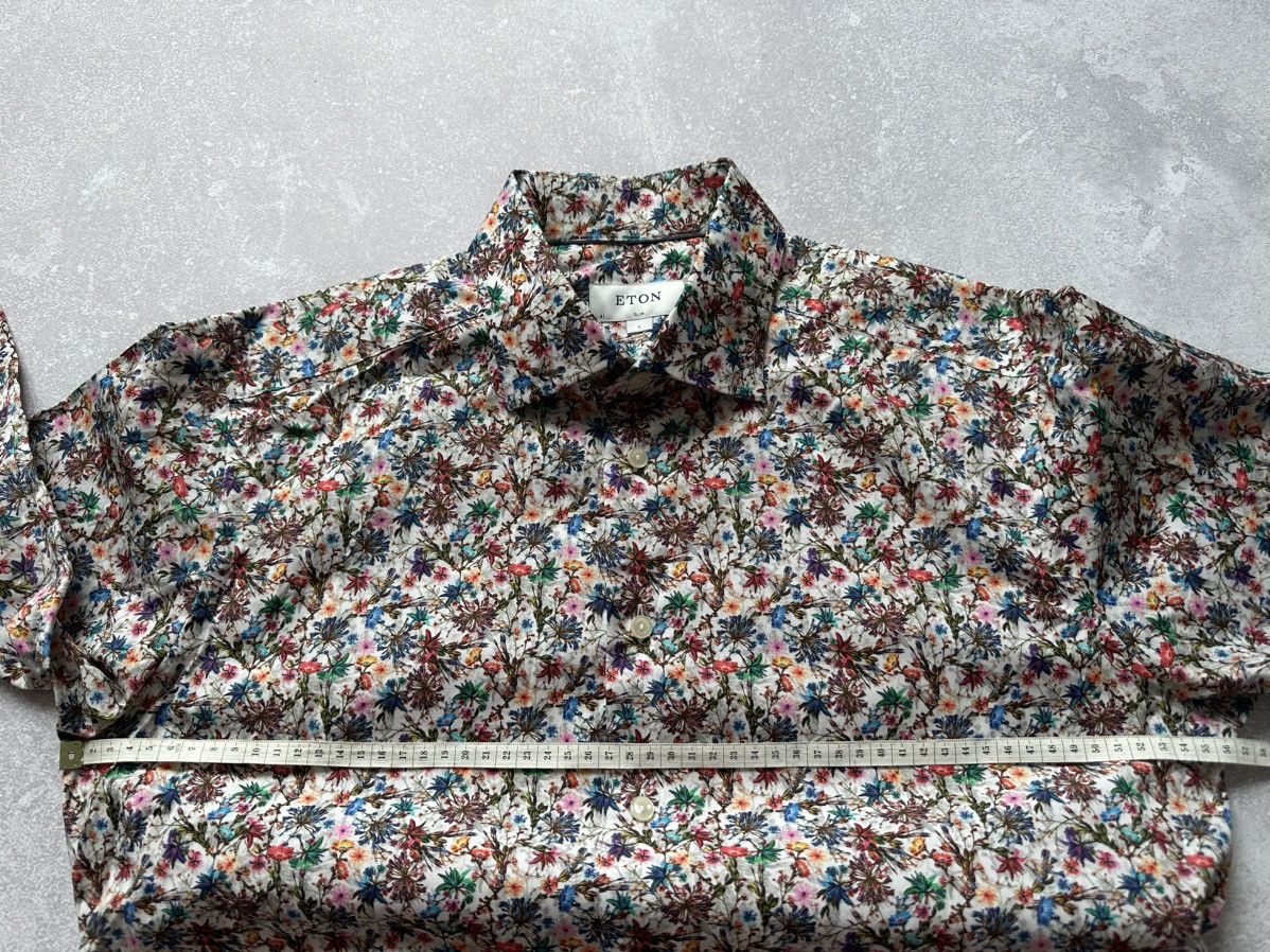 Eton shirts for men ETON Slim-fit Cotton Floral Sport size L Size US L / EU 52-54 / 3 - 9 Thumbnail