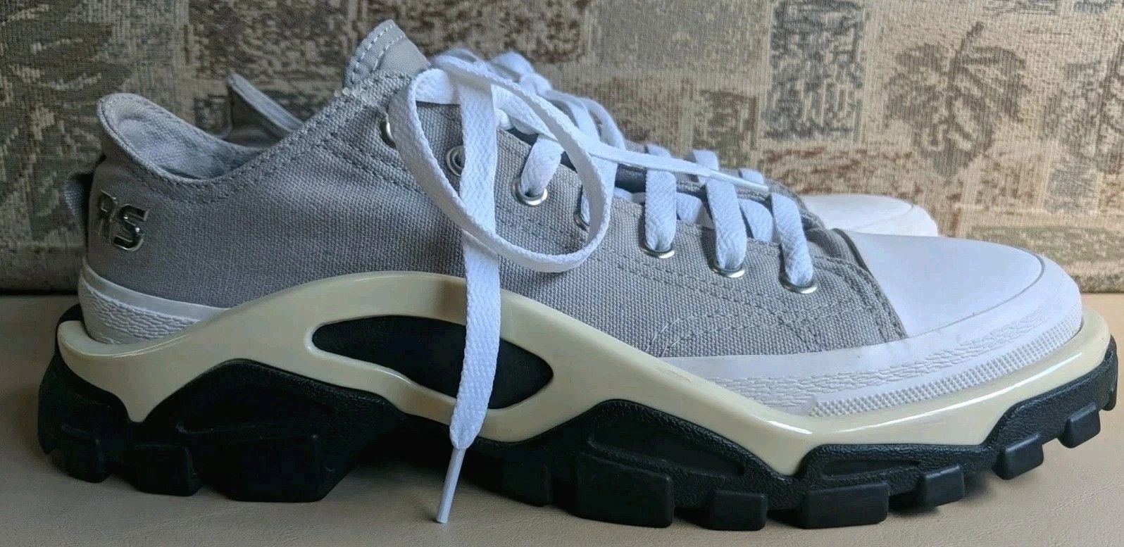 Adidas × Raf Simons Adidas Detroit Runners RAF Simons RS Grey White Sneakers Size US 8 / EU 41 - 3 Thumbnail