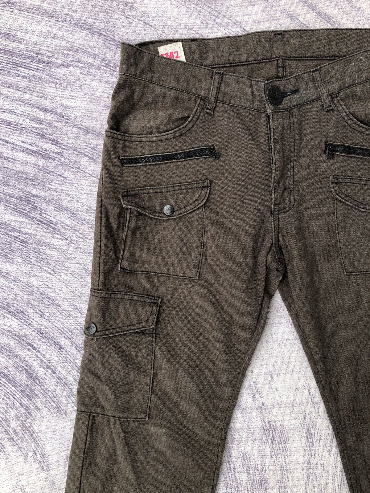 Lee × Seditionaries Vintage Grey Cargo LEE Rider 8 Pocket Size US 34 / EU 50 - 7 Thumbnail