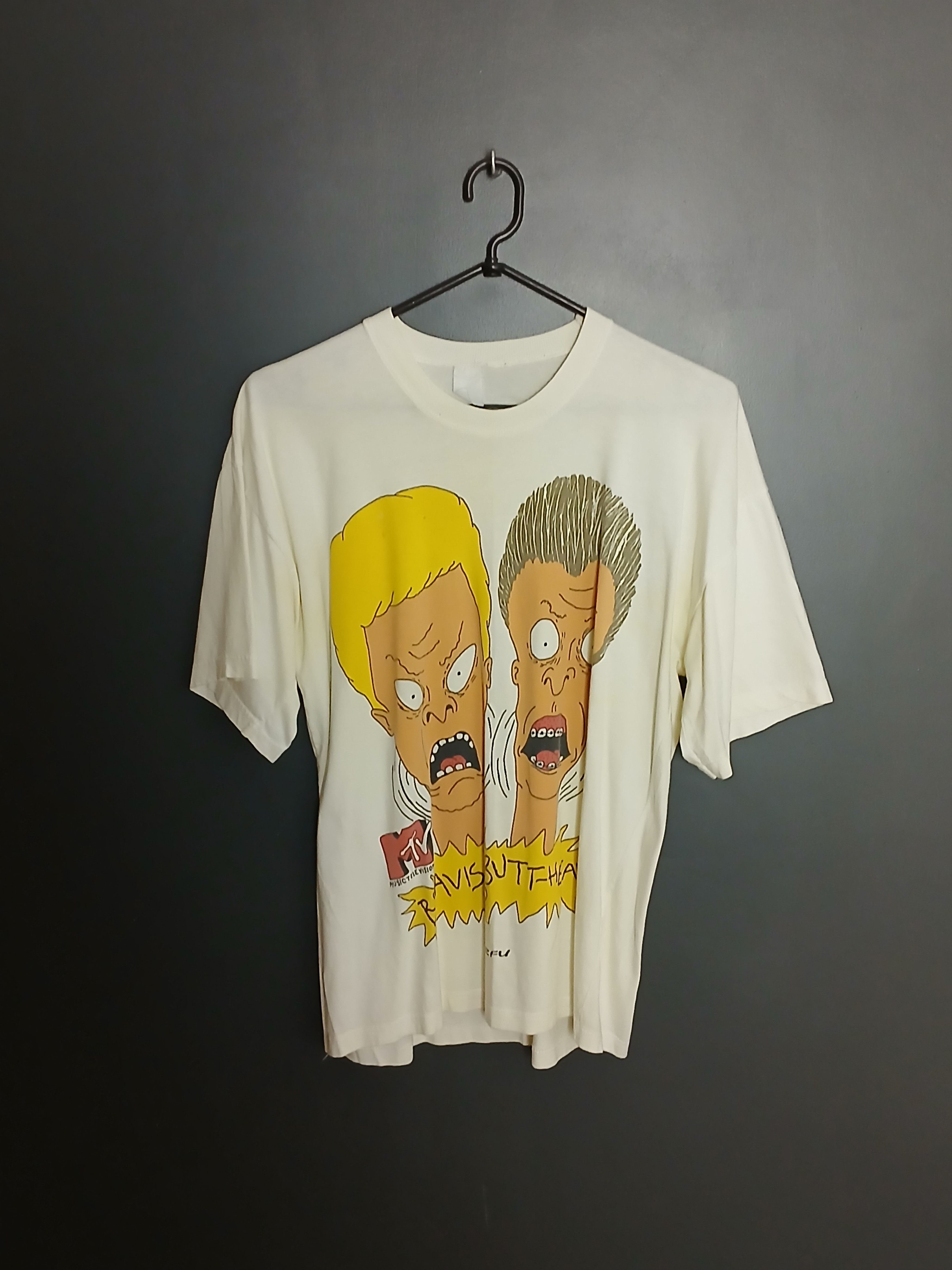 Mtv Vintage MTV Beavis And Butt-Head T-Shirt Size US M / EU 48-50 / 2 - 1 Thumbnail