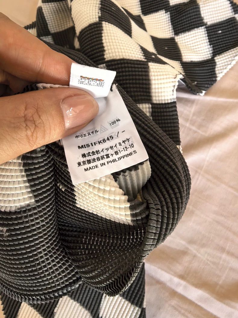 Other Issey Miyake size:one size Grey and white checkered high-n Size XS / US 0-2 / IT 36-38 - 4 Thumbnail