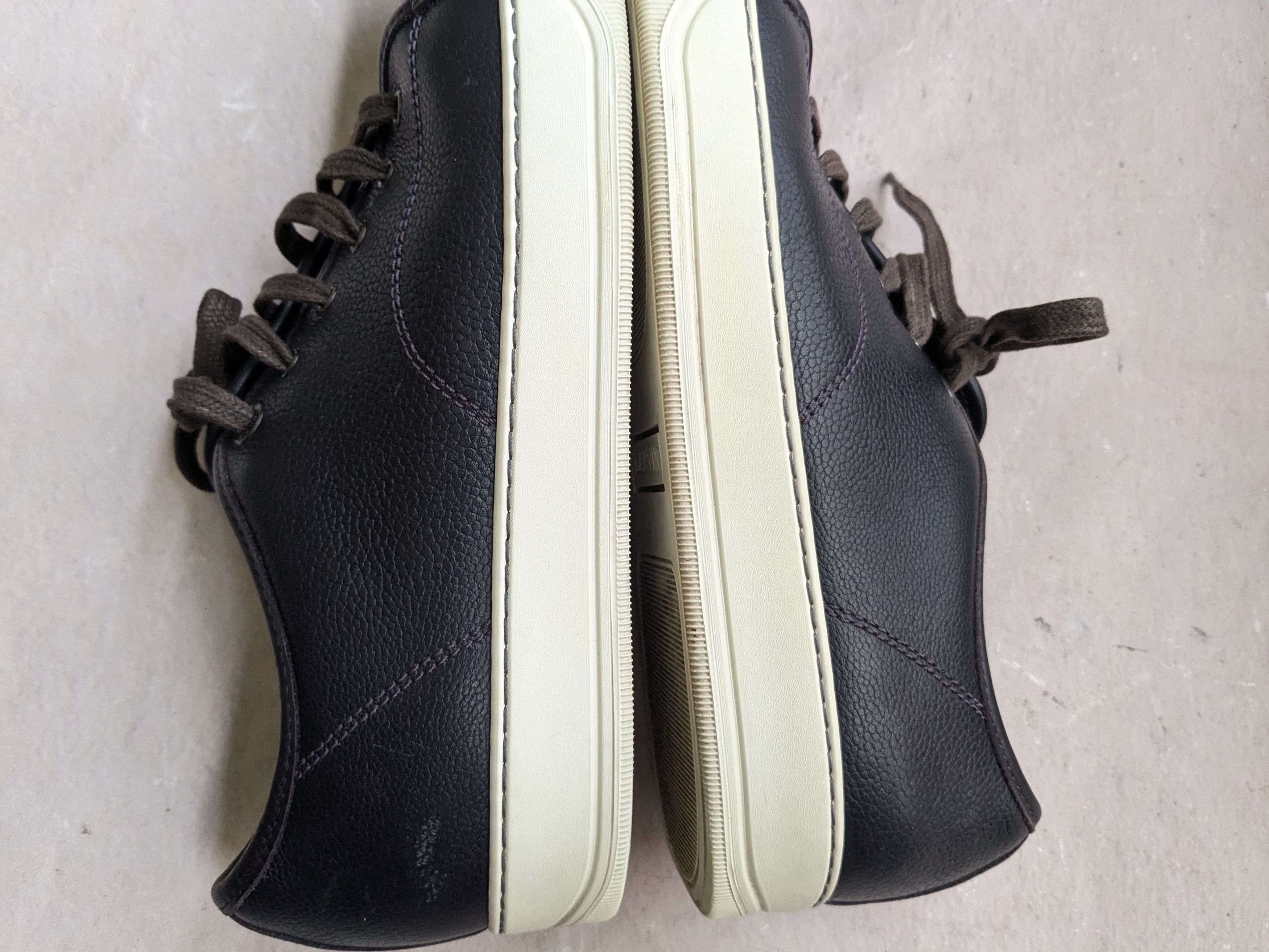 Lanvin Lanvin DBB1 Sneakers Brown Leather Low Tops 9 Size US 9 / EU 42 - 10 Thumbnail