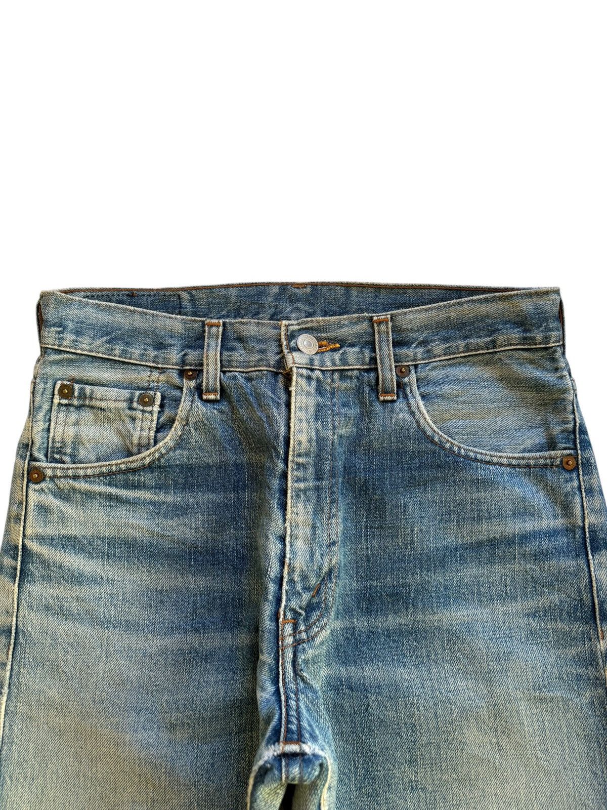 Levi's Vintage 90s Levis 502XX Big E Selvedge Patch Mud Wash Jeans Size US 29 - 5 Thumbnail