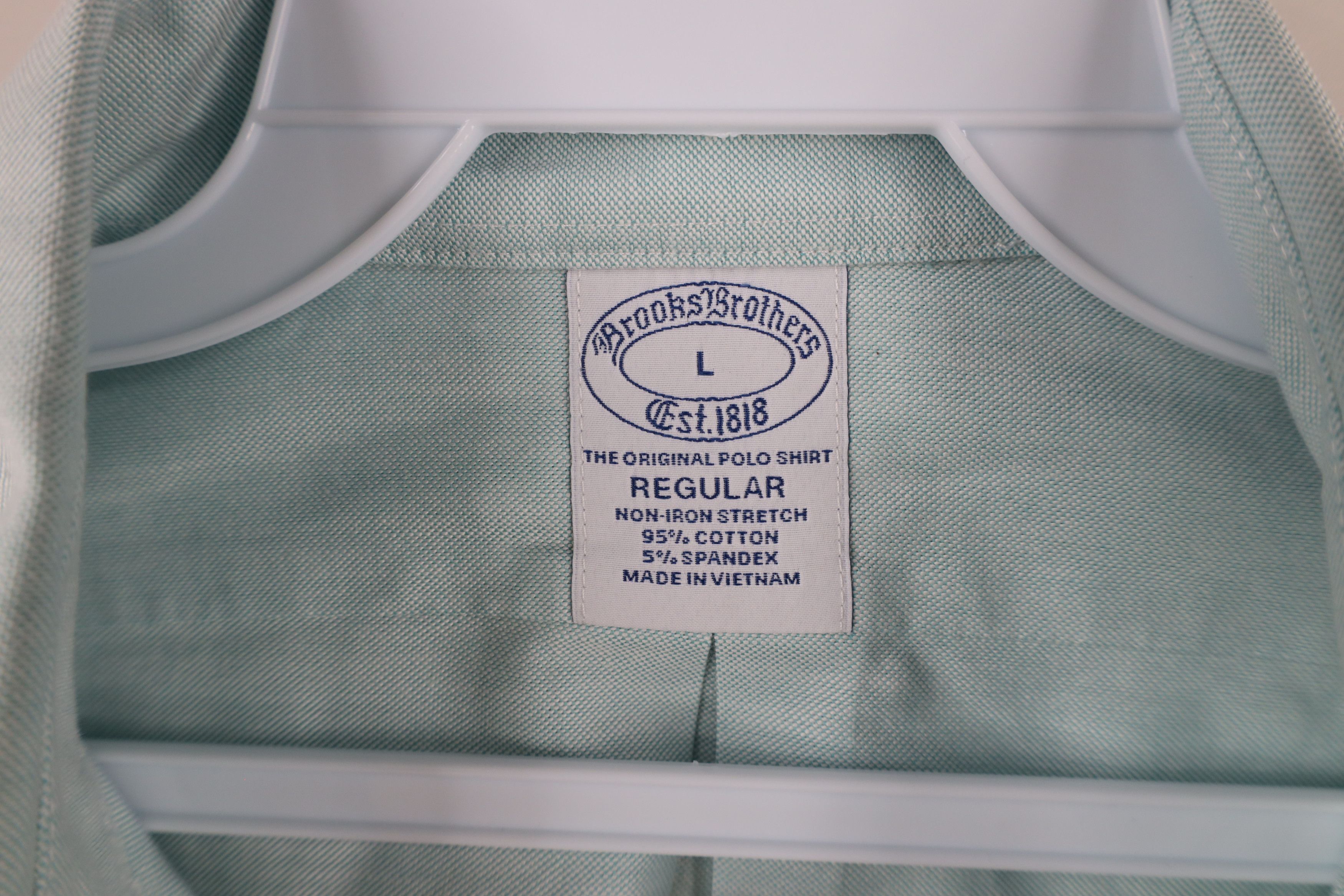 Brooks Brothers × Vintage Brooks Brothers Stretch Original Cotton Button Down Shirt Size US L / EU 52-54 / 3 - 5 Thumbnail