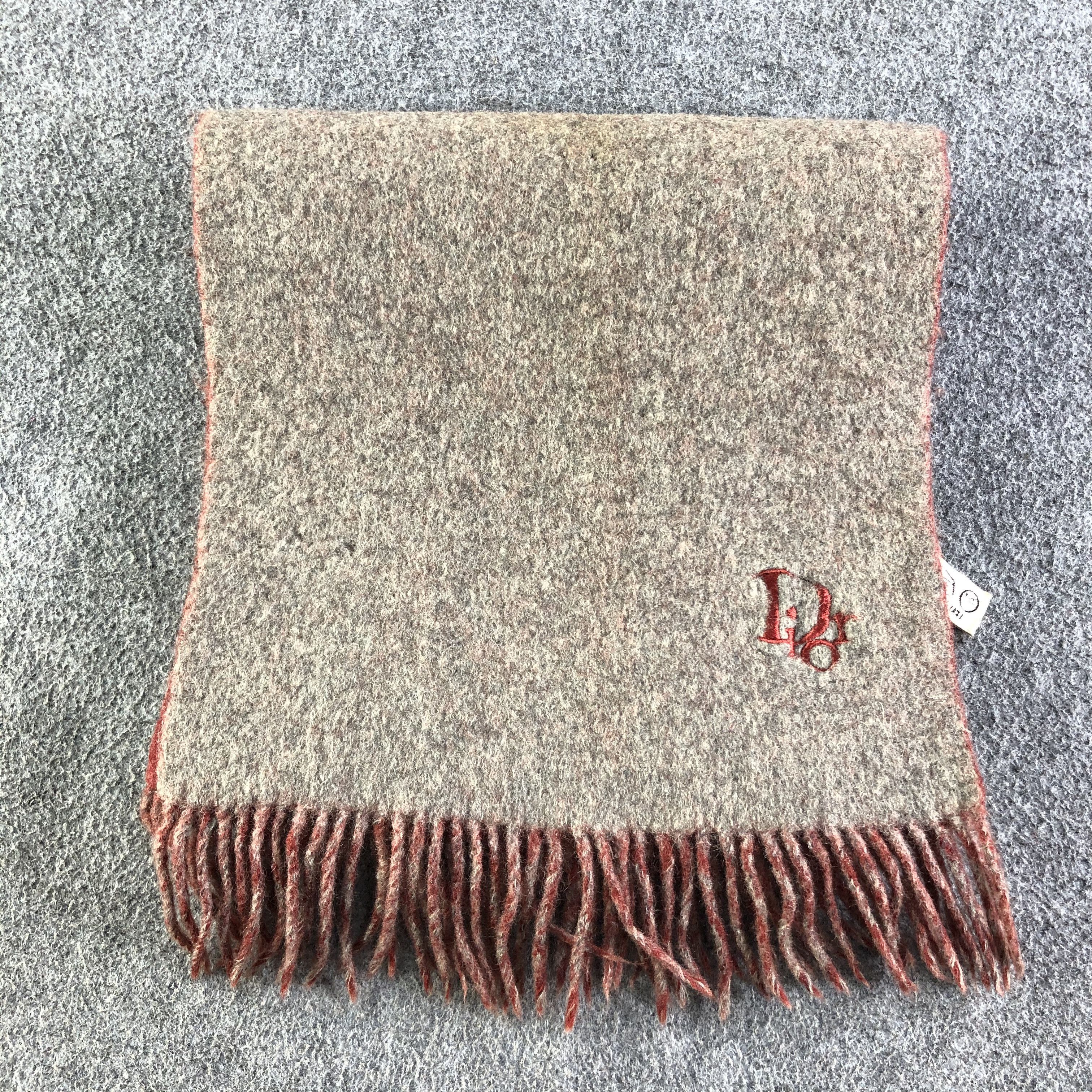 Christian Dior Monsieur Christian Dior Scarf / Muffler / Neckwear P416 Size ONE SIZE - 1 Thumbnail