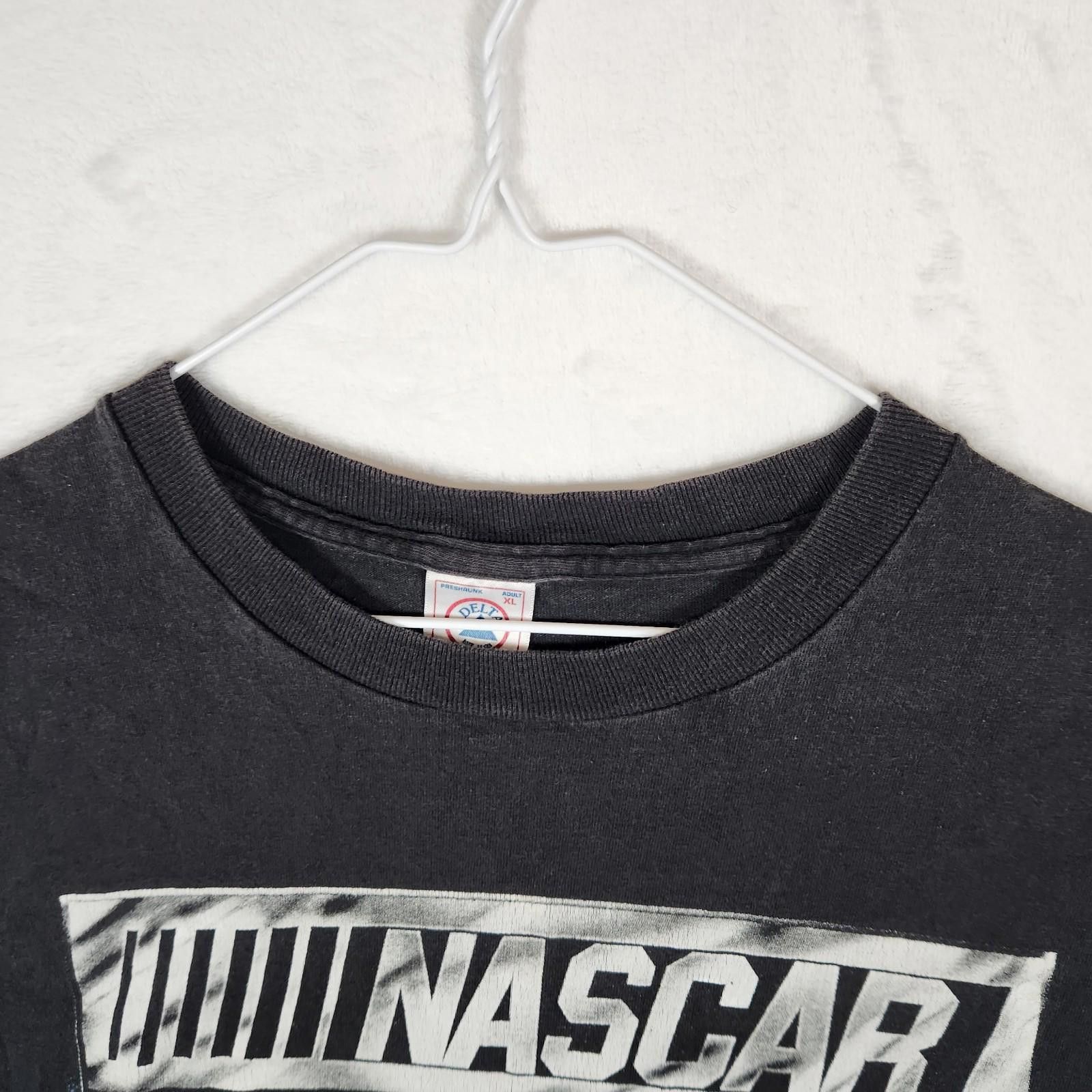 Delta Vintage 1998 Nascar Tasmanian Devil Tshirt Black Size XL Size US XL / EU 56 / 4 - 6 Thumbnail