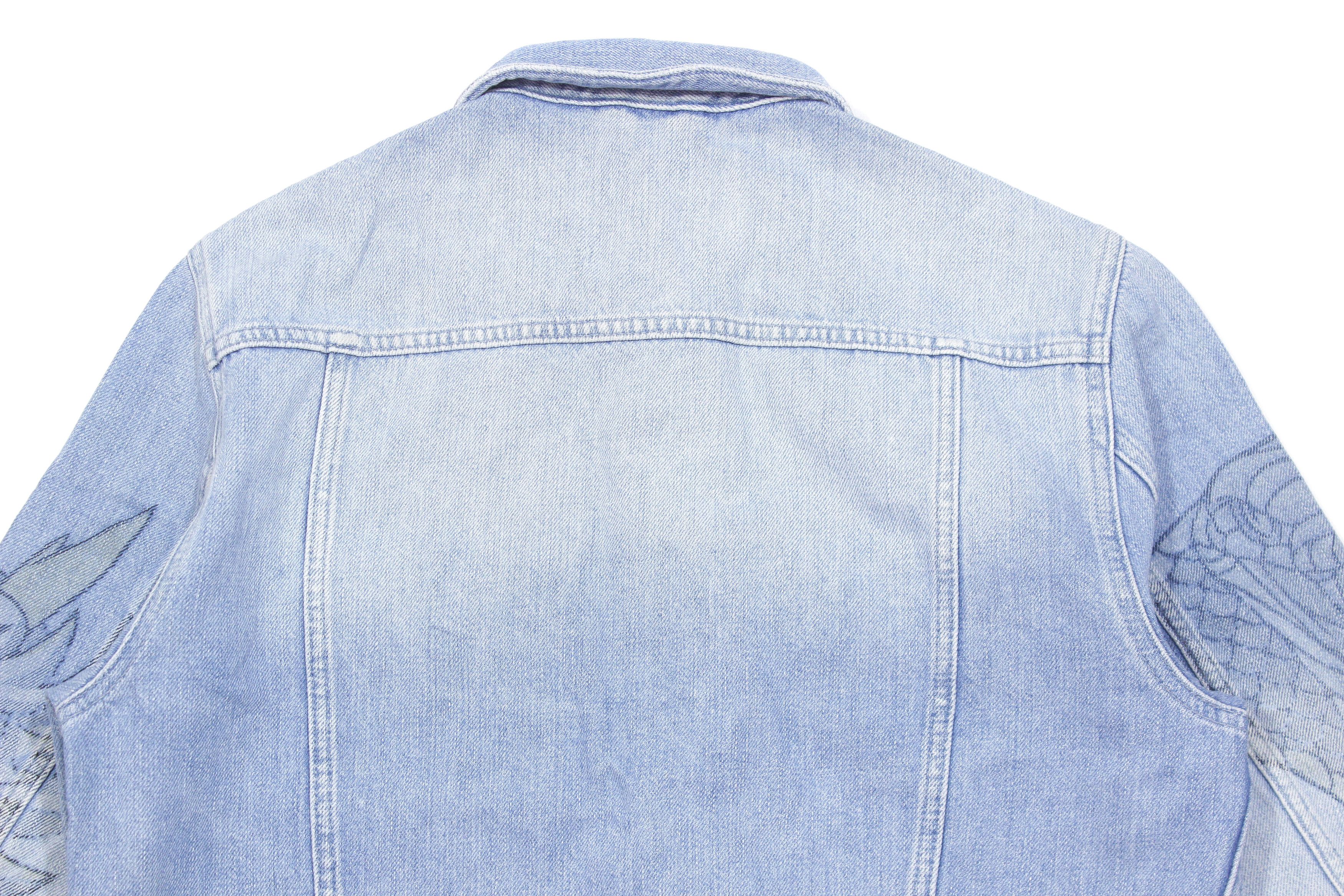 Han Kjobenhavn China Logo Painted Denim Base Jacket Size US S / EU 44-46 / 1 - 4 Thumbnail