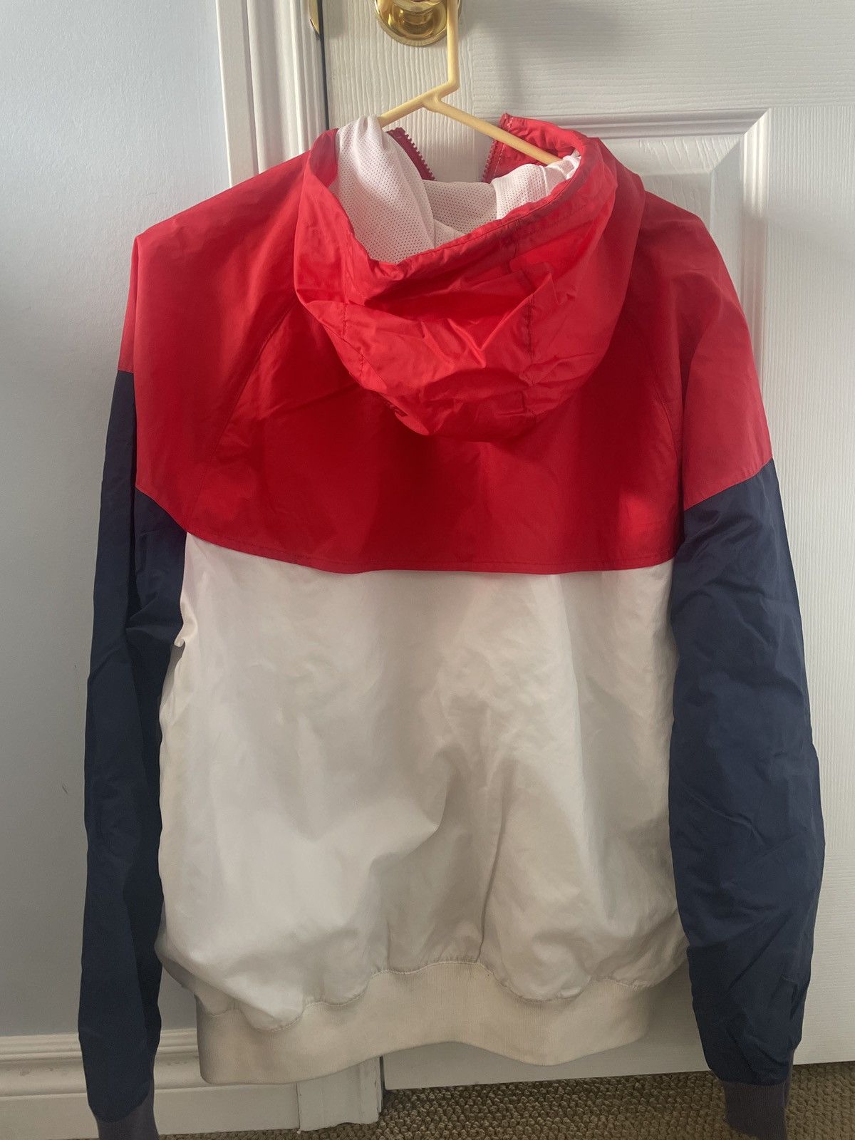 Nike Nike windbreaker red blue white Size US M / EU 48-50 / 2 - 2 Thumbnail