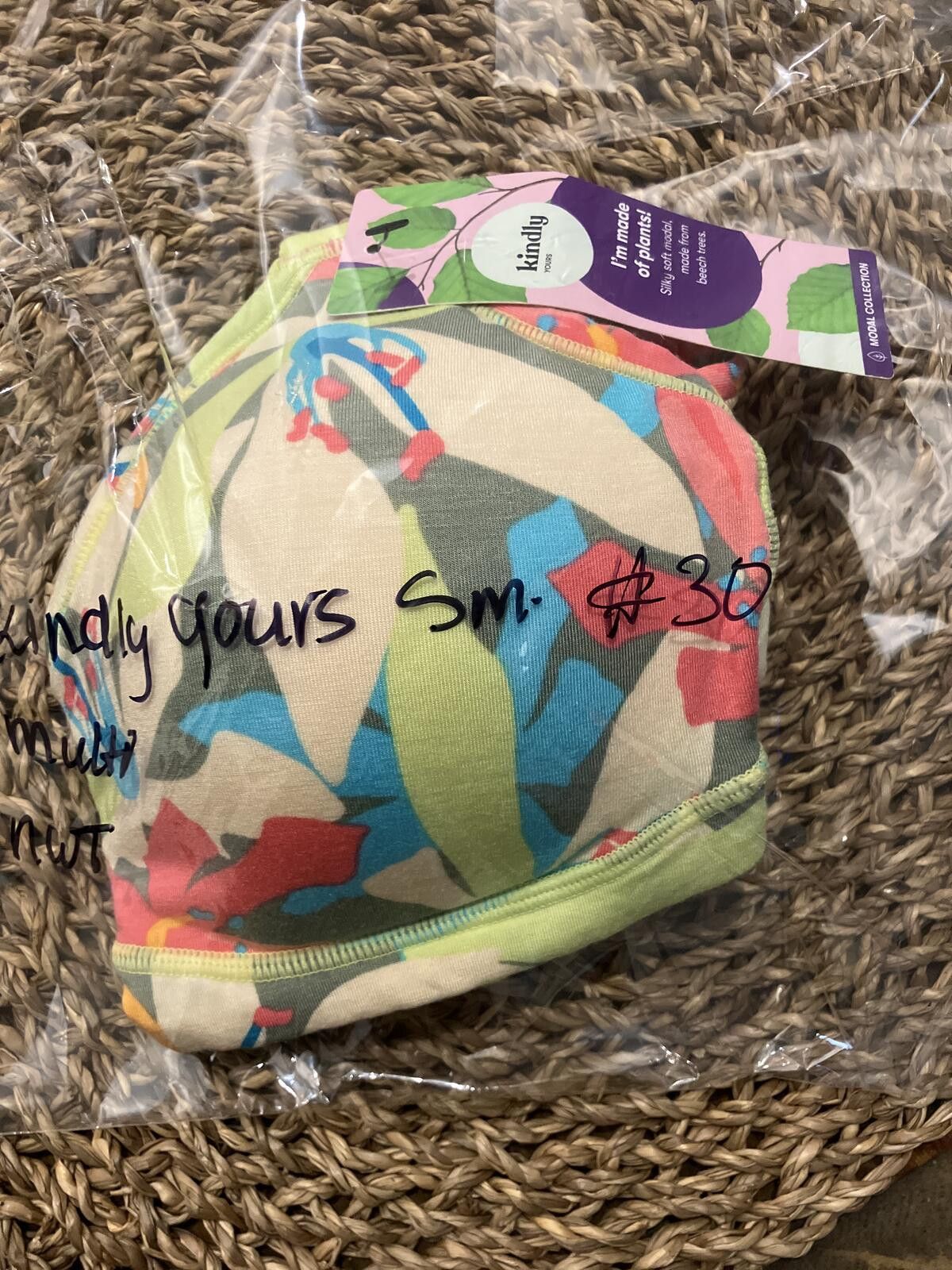 Other Kindly Paris Comfort Lounge Bralette Size S - Plant-Based, V Size ONE SIZE - 7 Thumbnail