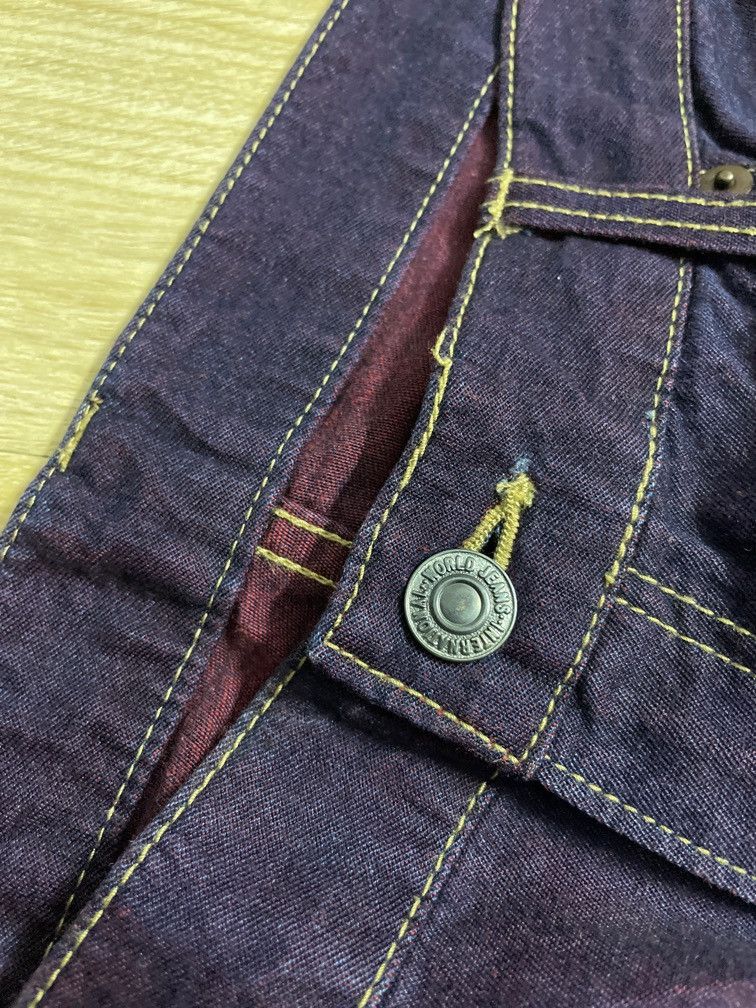 Vintage Vintage BLUE WAY INDIGO DYE Size US 34 / EU 50 - 7 Thumbnail