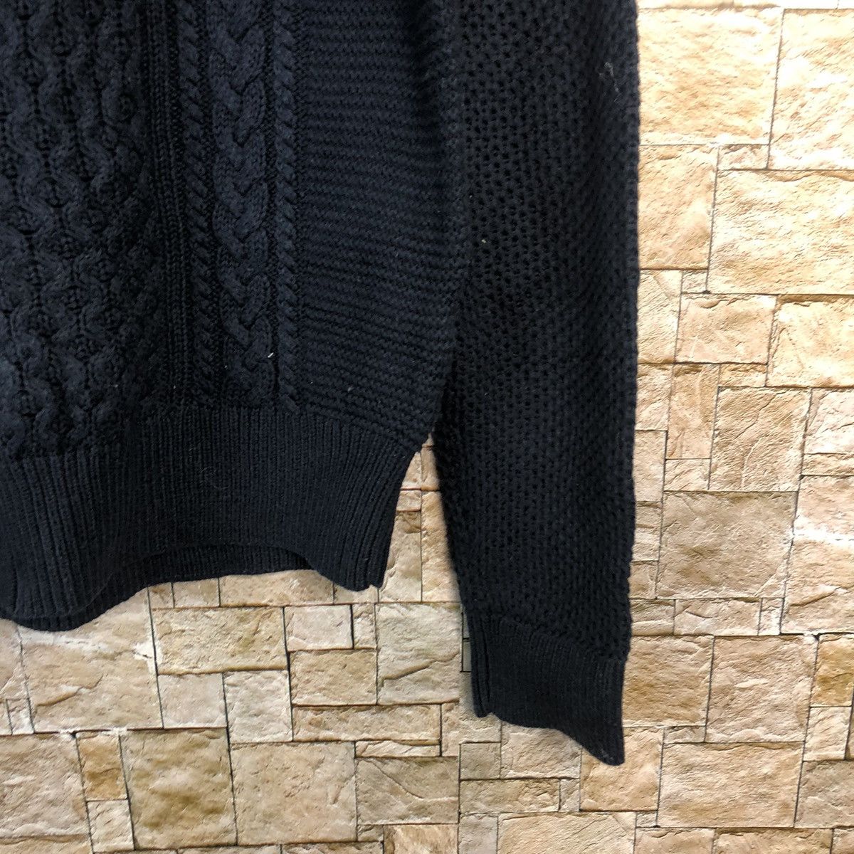 Homespun Knitwear × Uniqlo Uniqlo Dark Blue Knitwear #A888 Size S / US 4 / IT 40 - 8 Thumbnail