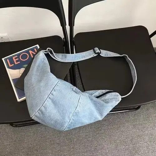 Japanese Brand × Vintage Vintage Denim Crossbody bag Size ONE SIZE - 4 Thumbnail