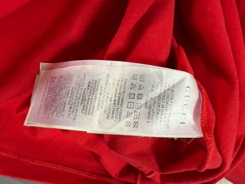 Gucci Gucci Flag embroidered large Logo short-sleeved T-shirt 250 Size US M / EU 48-50 / 2 - 6 Thumbnail