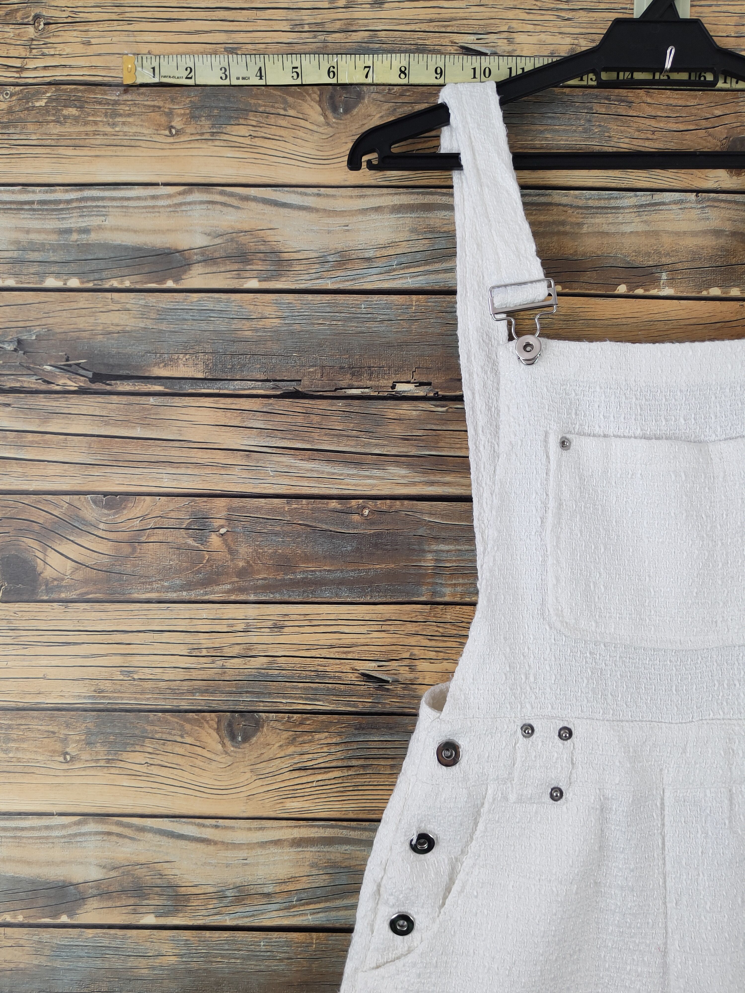 Japanese Brand × Vintage Very Rare DFYS White Adjustable Strap Jumpsuits Size 26" / US 2 / IT 38 - 3 Thumbnail