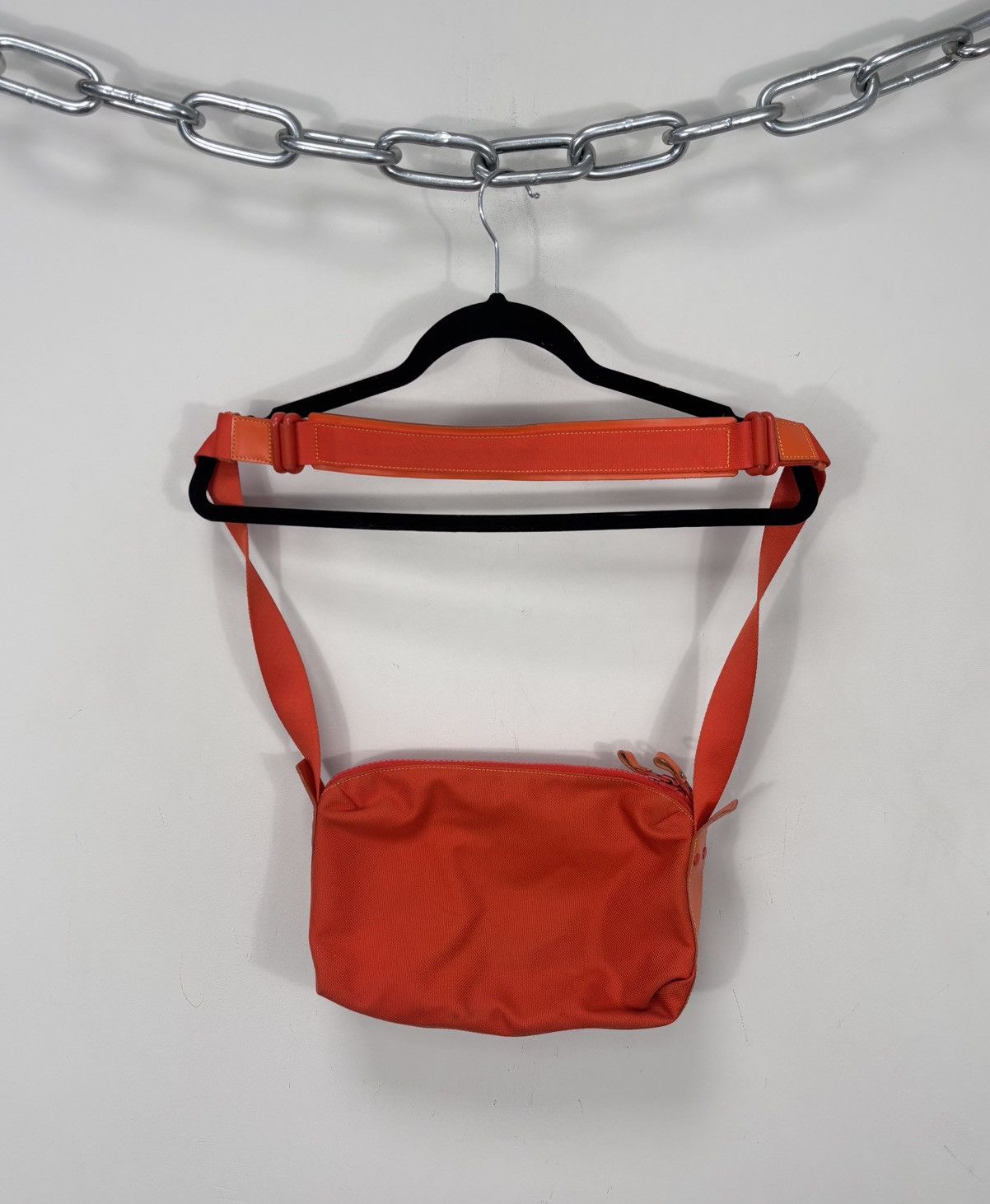 Mandarina Duck Mandarina Duck Orange Crossbody Shoulder Bag Canvas Leather Size ONE SIZE - 18 Thumbnail
