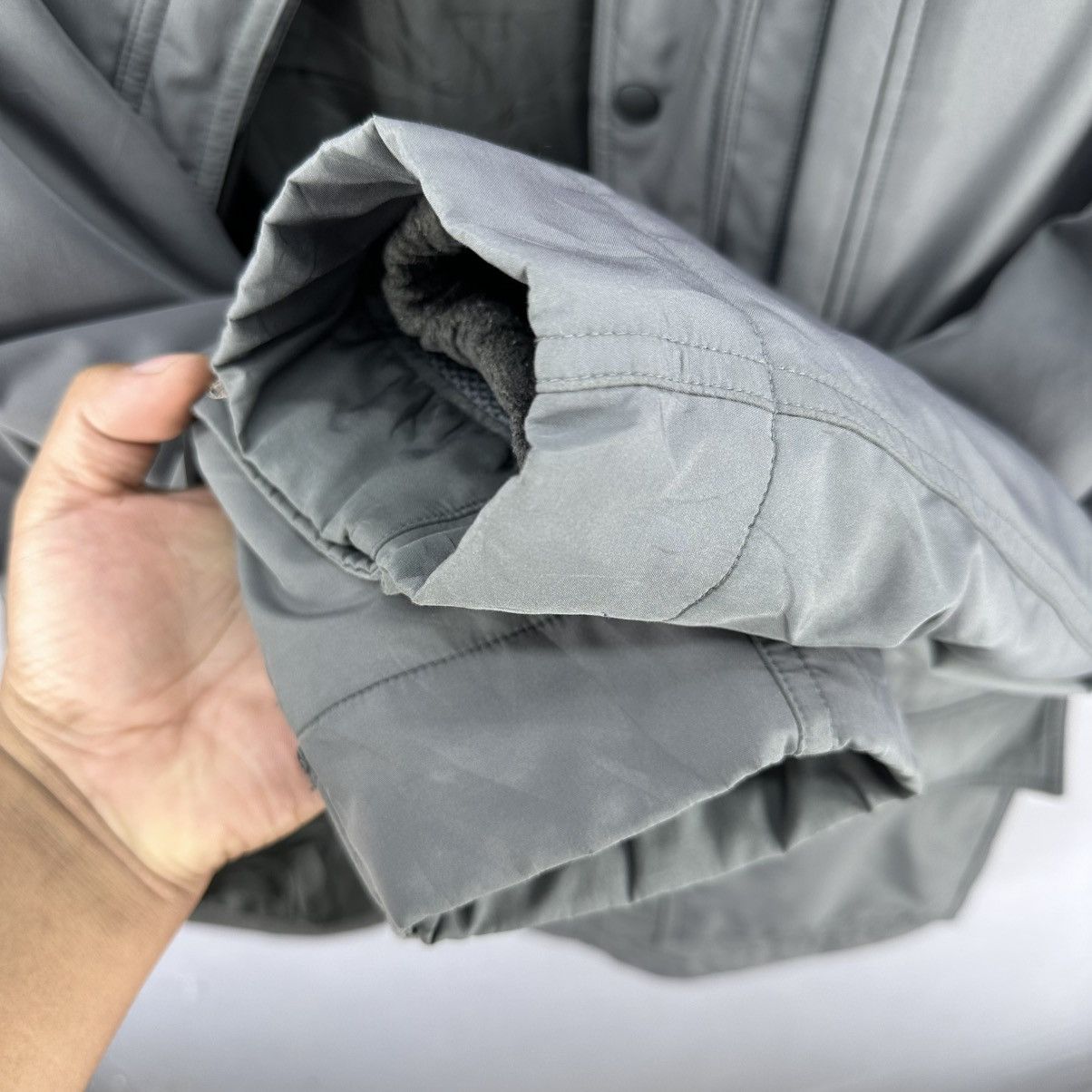 Japanese Brand Vintage 90's First Down Exploration Gear Zipper Jacket Size US L / EU 52-54 / 3 - 16 Thumbnail