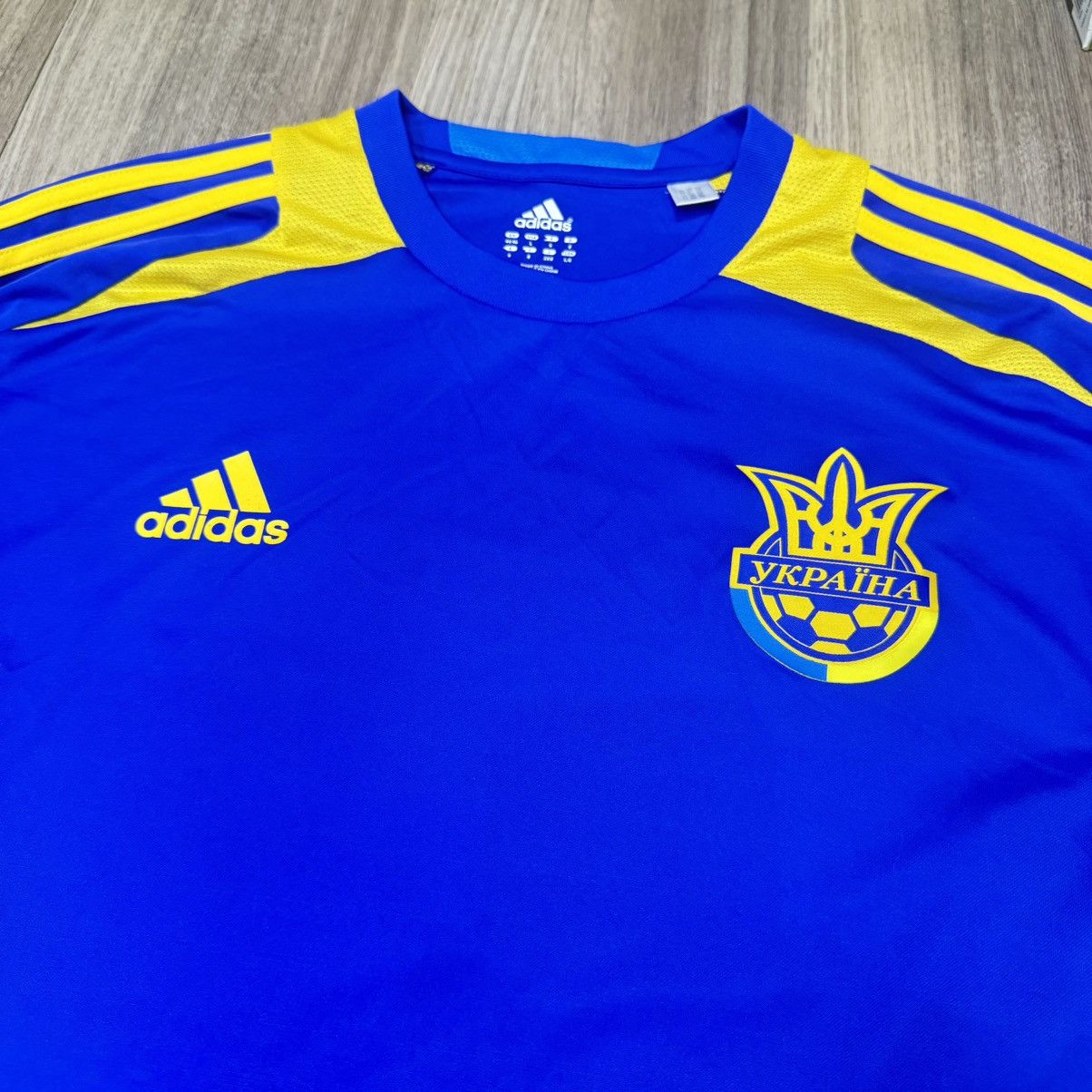 Adidas ukraine 11/12 training shirt Size US L / EU 52-54 / 3 - 3 Thumbnail