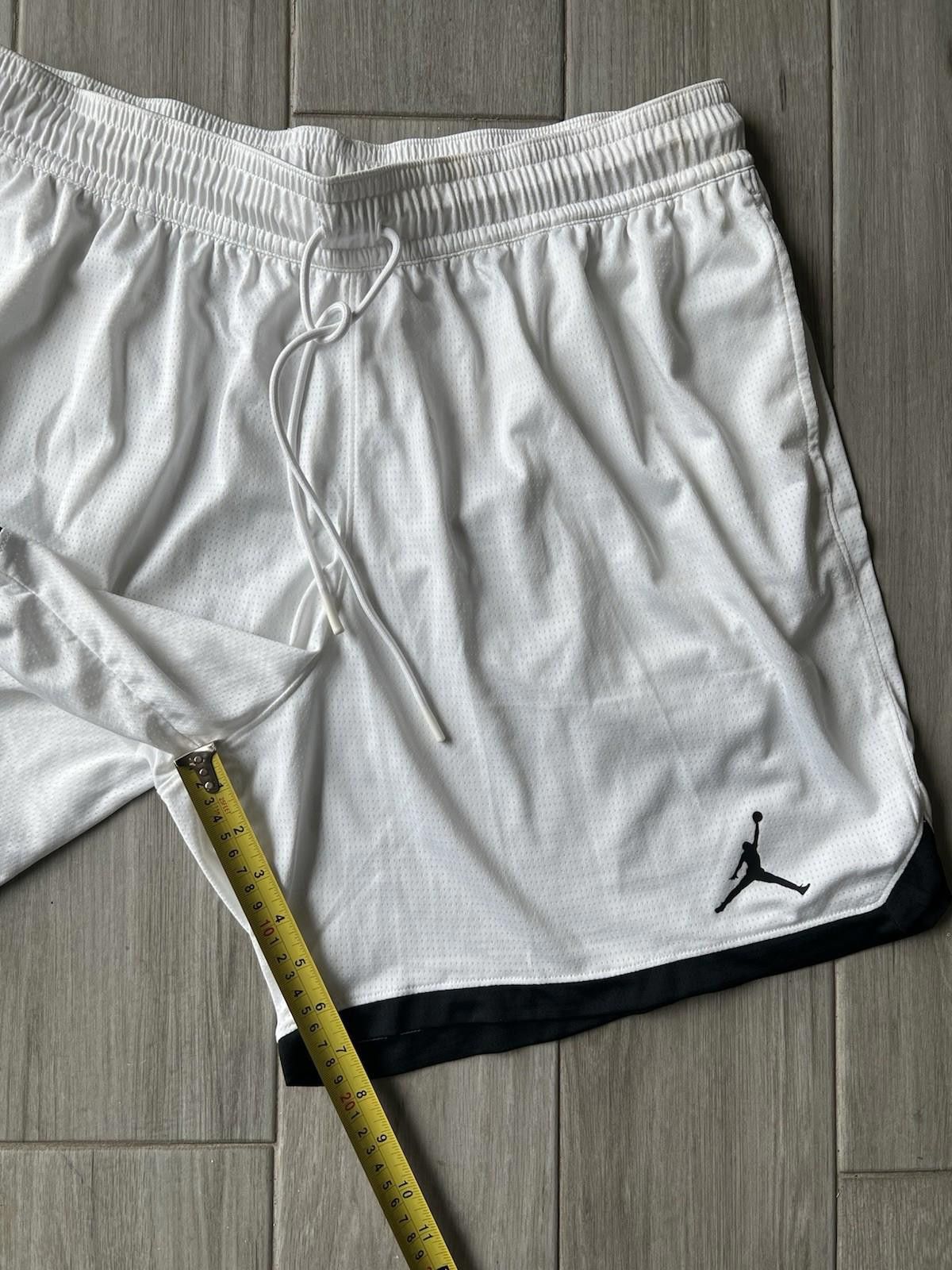 Nike Nike Dri Fit Air Jordan Shorts White XXL Basketball Unlined Size US 40 / EU 56 - 3 Thumbnail
