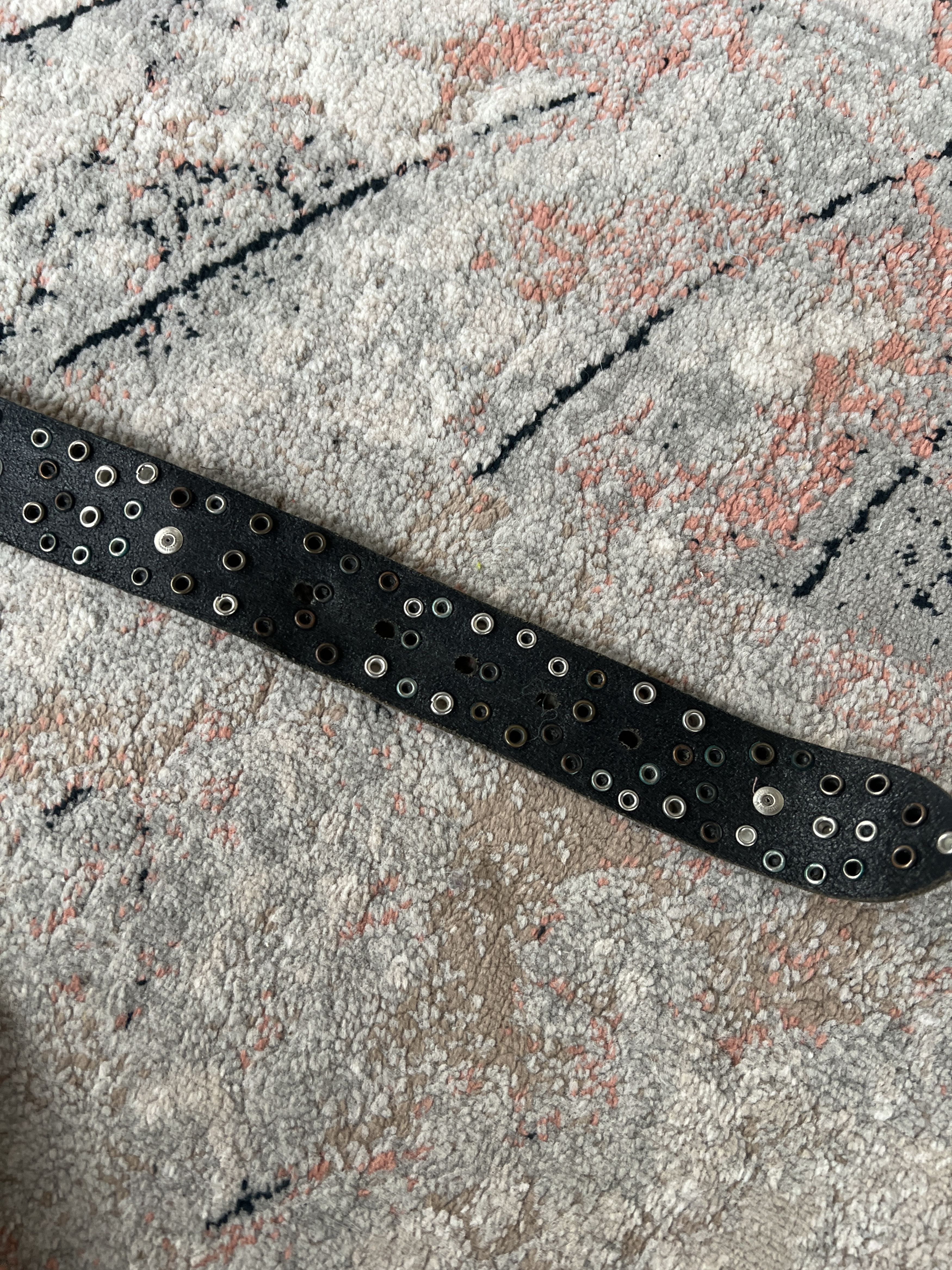 Vintage Vintage Leather Belt Size ONE SIZE - 6 Thumbnail