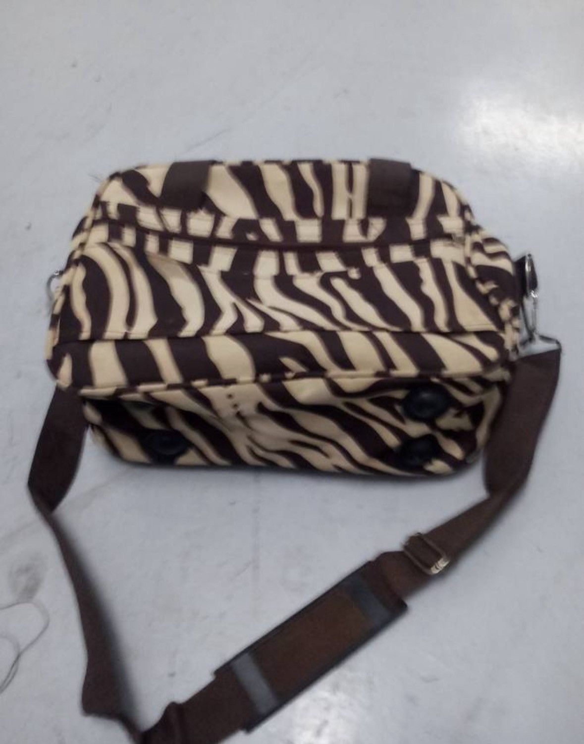 Other Rockland Zebra Print Carry On Soft Case Accessory Bag Size ONE SIZE - 3 Thumbnail