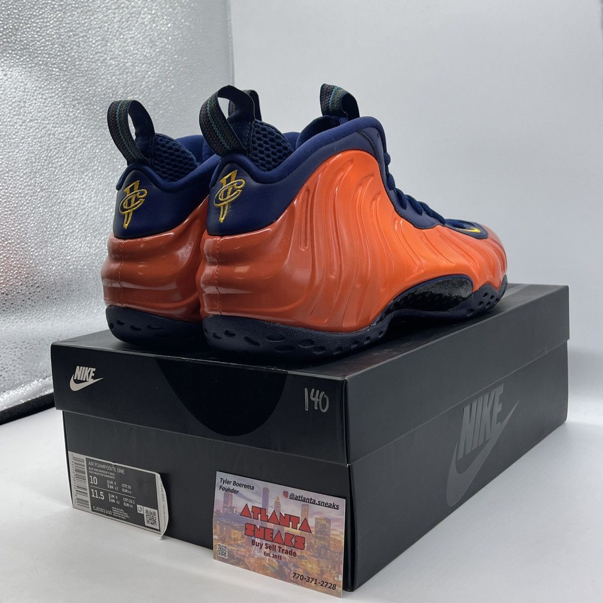 Nike Air foamposite one rugged Orange Size US 10 / EU 43 - 5 Thumbnail