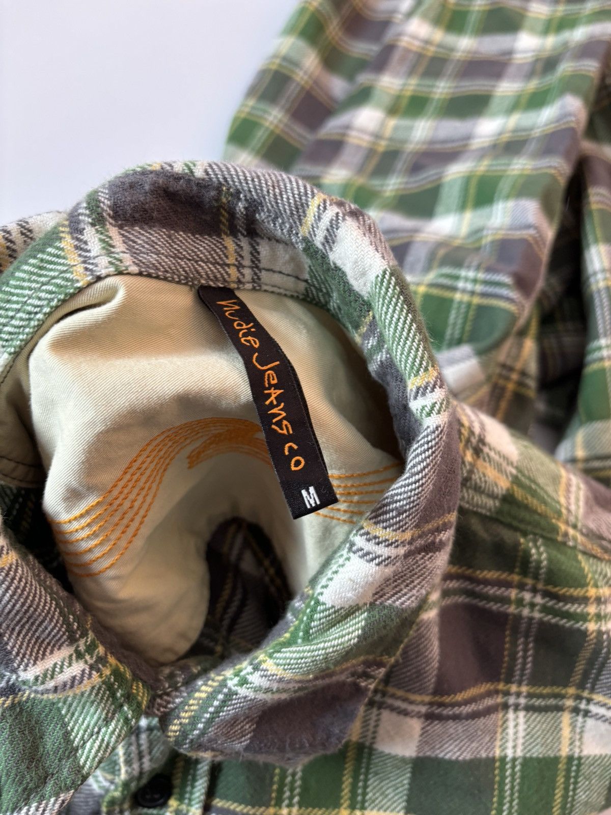 Nudie Jeans Nudie Jeans Long Sleeve Button-Up Checkered Flannel Shirt Size US M / EU 48-50 / 2 - 4 Thumbnail