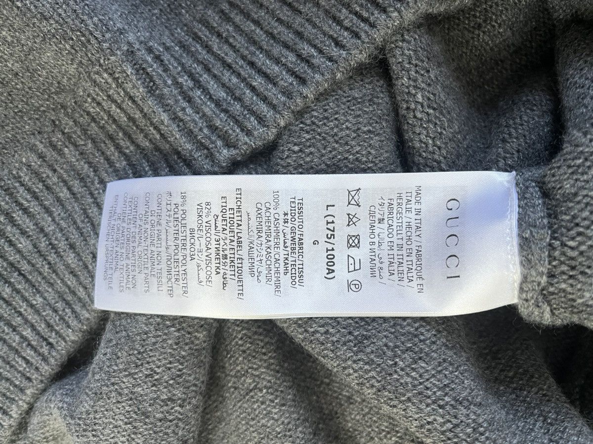 Gucci Gucci Cashmere Cardigan Size US L / EU 52-54 / 3 - 6 Thumbnail