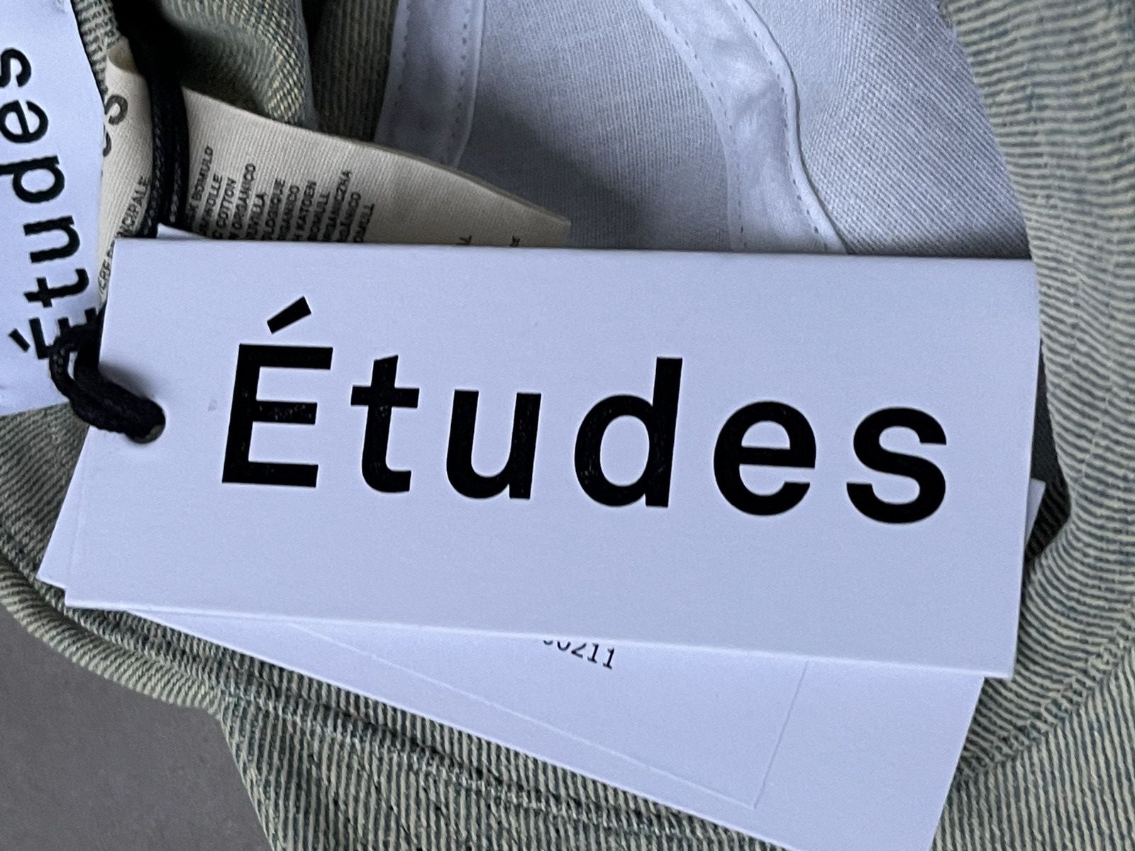 Etudes !DS! SS23 Etudes Logo Booster Overdyed Yellow Cap Size ONE SIZE - 11 Thumbnail
