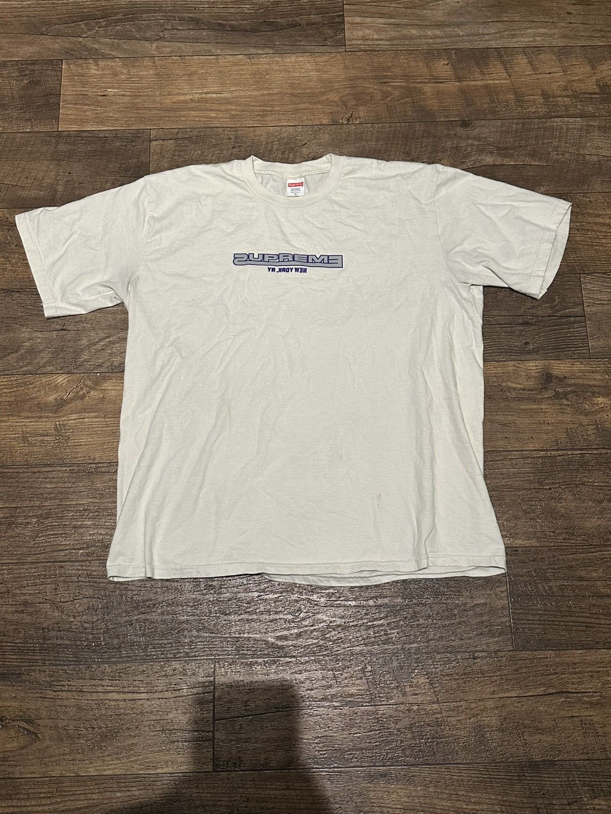 Supreme Supreme Connected Tee ‘Natural’ XL Size US XL / EU 56 / 4 - 1 Thumbnail